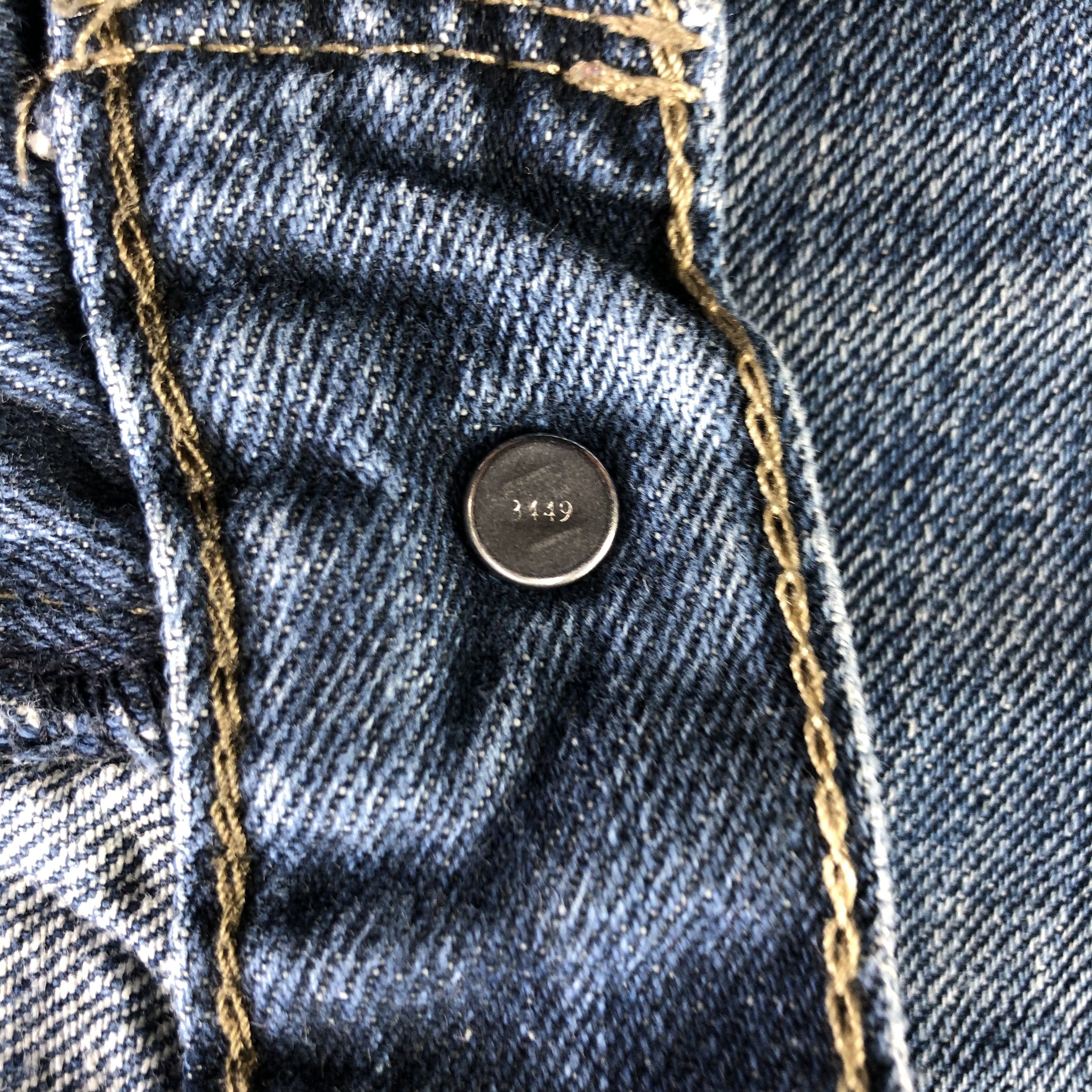 Levi's × Vintage Vintage Blue Wash Levis 527 Flare Jeans-JM3446 Size 33" - 8 Thumbnail