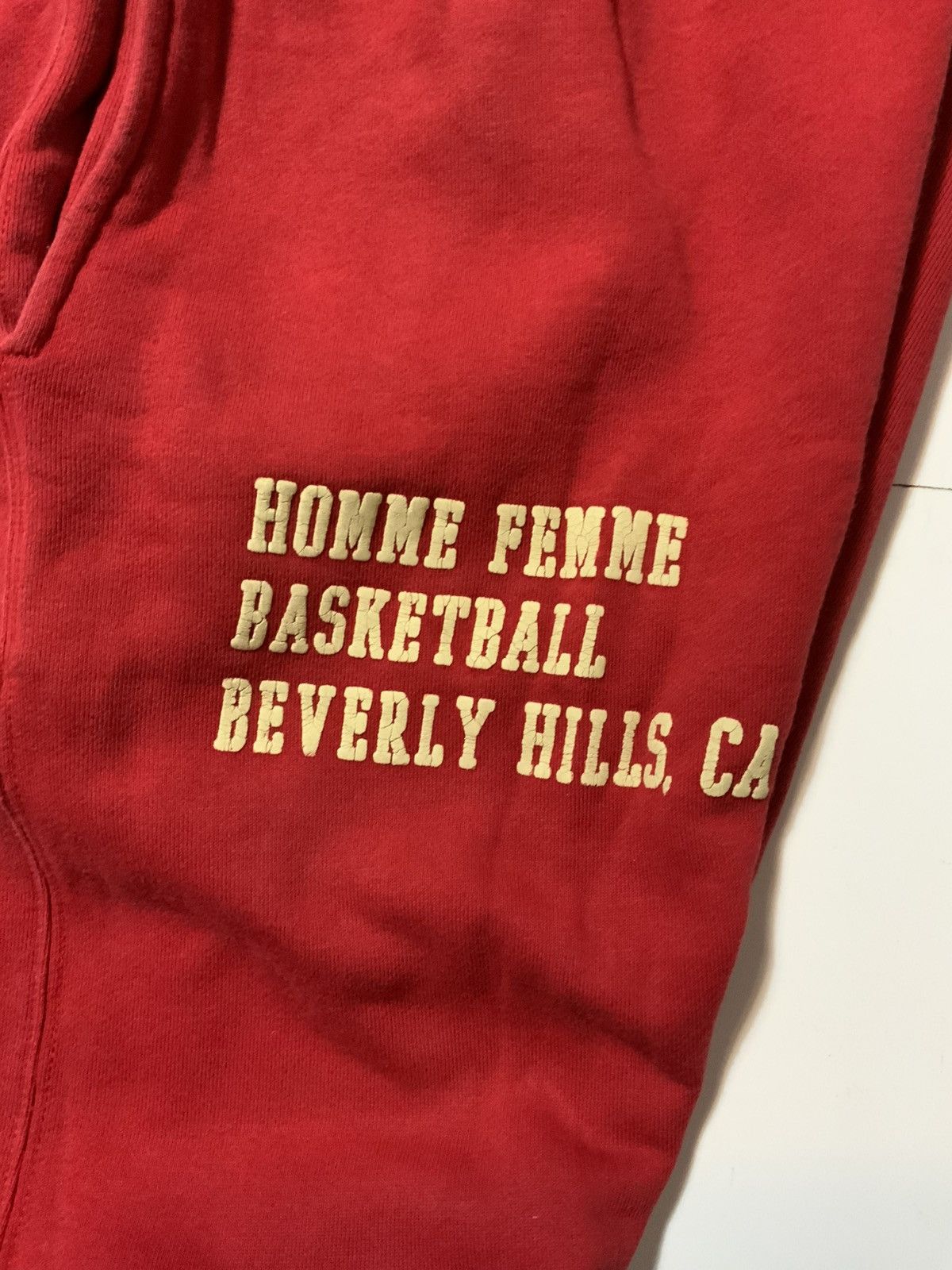 Homme + Femme La $135 Homme Femme Beverly Hills Basketball Jogger Sweatpants Size US 36 / EU 52 - 10 Thumbnail