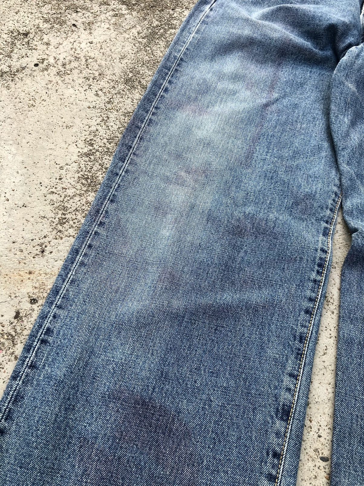 Edwin WIDE LEG SELVEDGE EDWIN PAINTED DENIM Size US 34 / EU 50 - 4 Thumbnail
