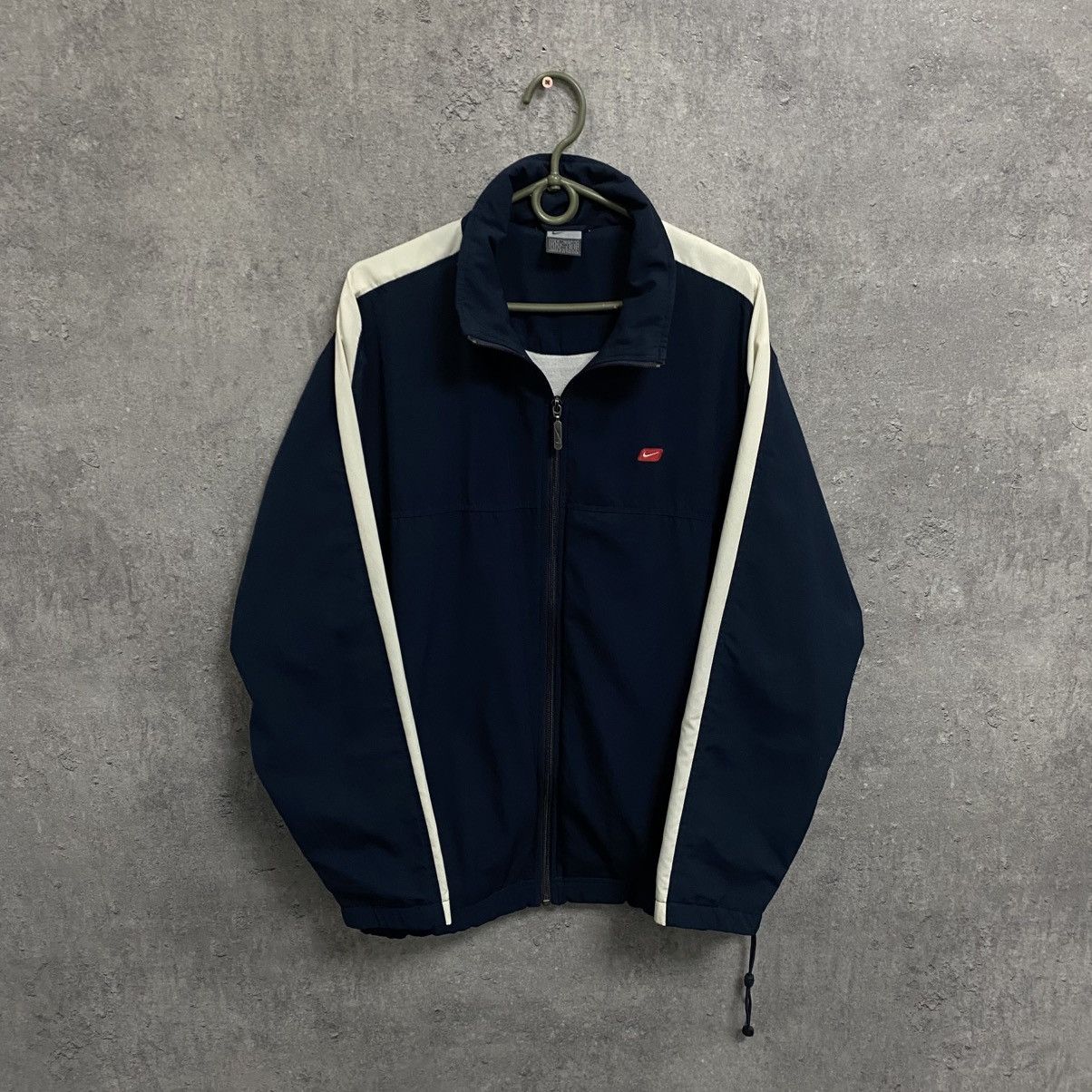 Nike Vintage Nike Track Jacket 00s Swoosh Y2K Striped Size US M / EU 48-50 / 2 - 1 Thumbnail