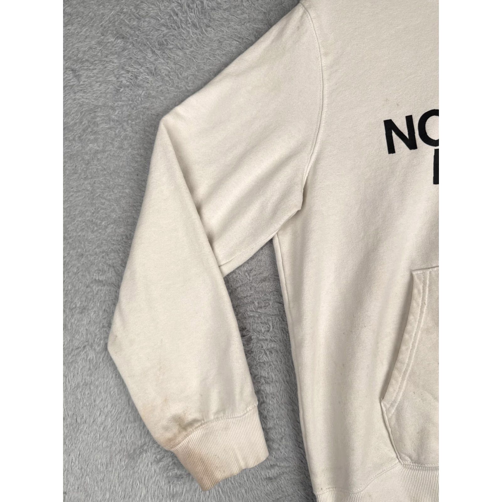 The North Face The North Face Hoodie Mens L White Half Dome Logo Pullover Fleece Sweatshirt Size US L / EU 52-54 / 3 - 3 Thumbnail