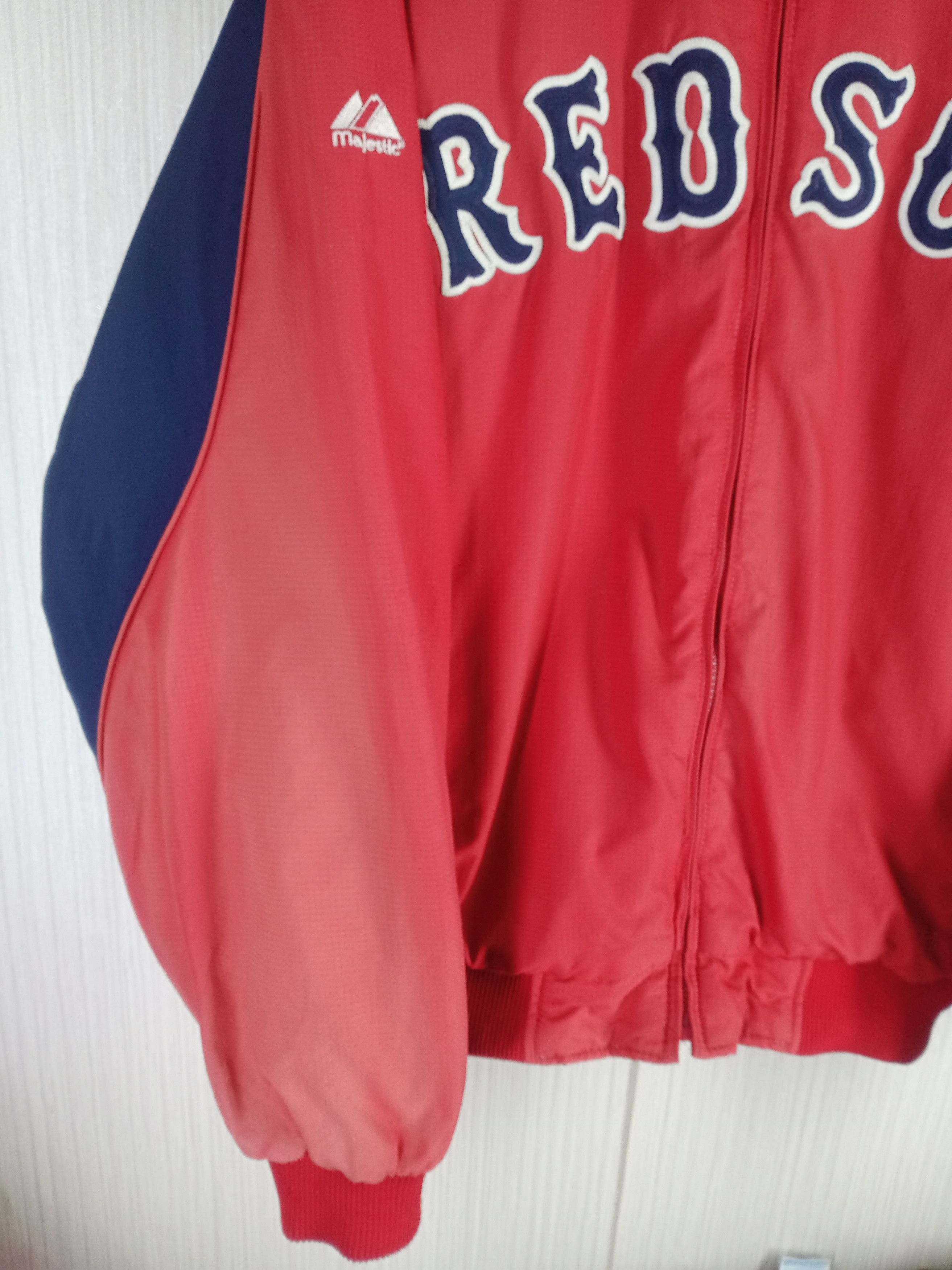 Majestic Rare Vintage Boston Red Sox MLB Bomber Jacket Size US L / EU 52-54 / 3 - 6 Thumbnail