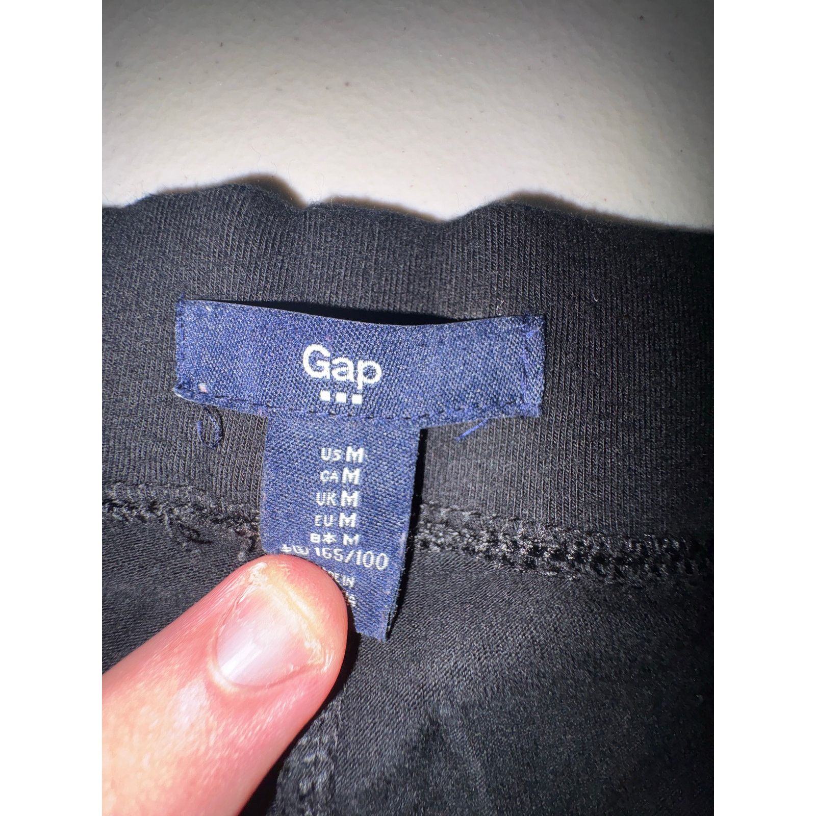 Gap GAP Womens Black Leggings Size Medium Stretch Size 28" / US 6 / IT 42 - 5 Thumbnail