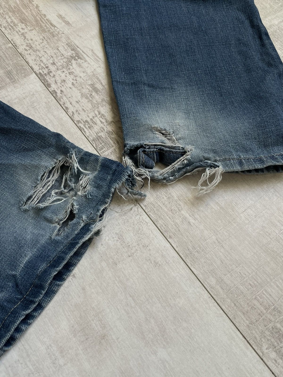 Ecko Unltd. Vintage 00’s Ecko Unltd Denim Baggy Jeans Rap Y2K Big Logo Size US 33 - 4 Thumbnail