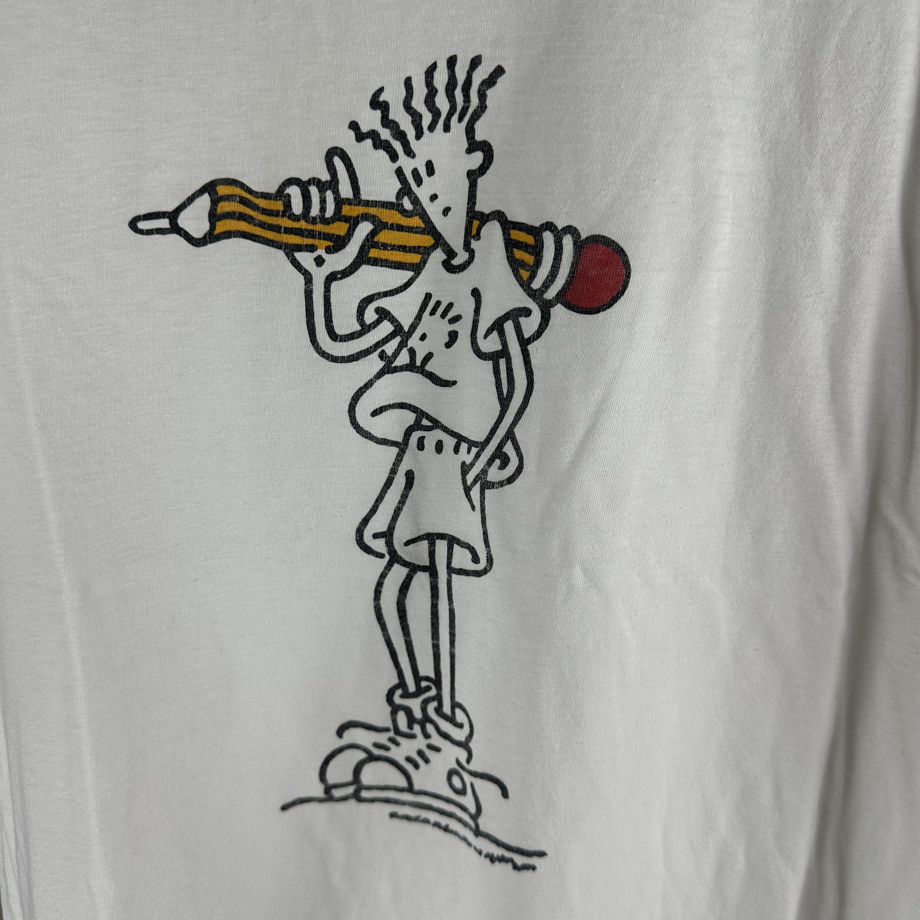 Vintage Vintage 1980s/90s Fido Dido Cartoon Graphic T-Shirt Size US L / EU 52-54 / 3 - 2 Thumbnail