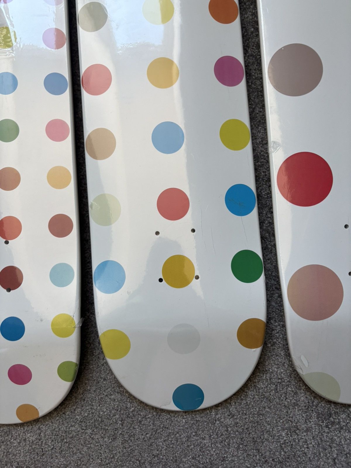 Damien Hirst × Supreme Supreme x Damien Hirst 2009 Spots Skateboard Deck Full Set Size ONE SIZE - 12 Thumbnail