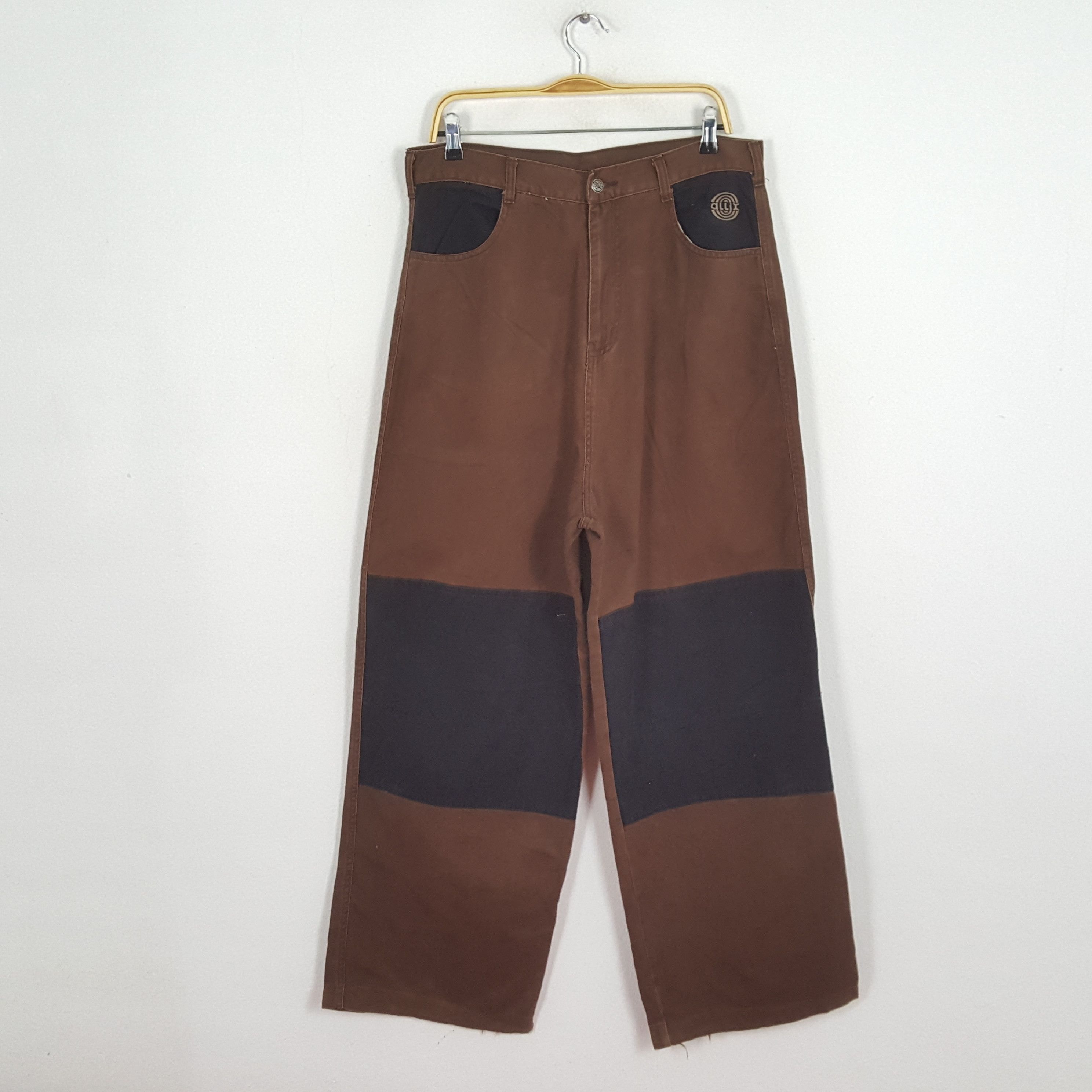 Vintage Vintage ALLX Skateboard Streetwear Style Baggy Pants Size US 33 - 1 Thumbnail