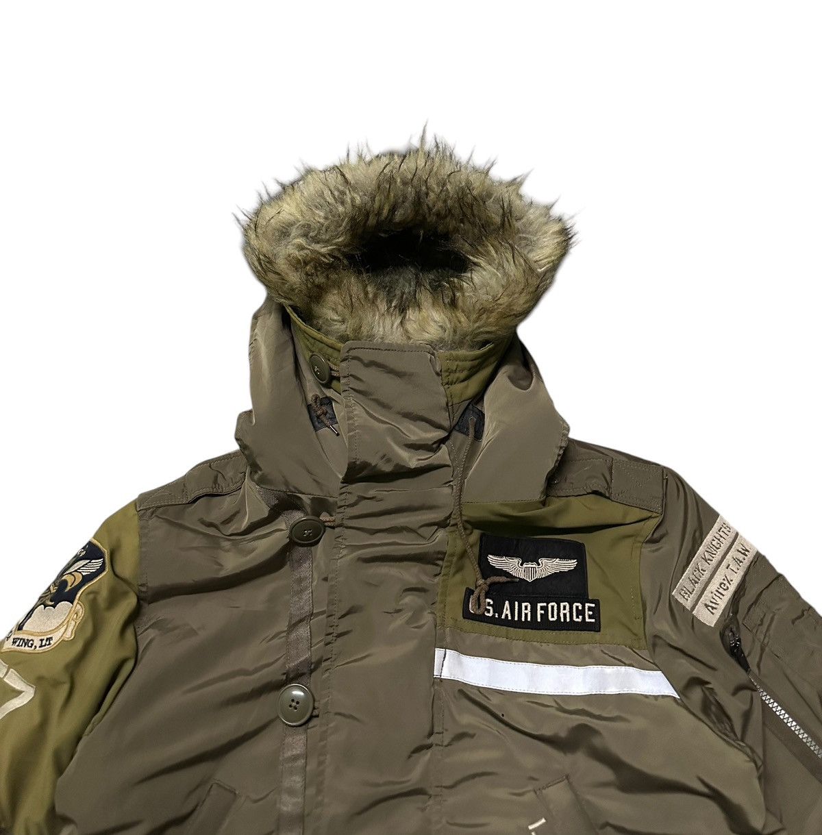 Avirex Avirex parka jacket hooded Size US L / EU 52-54 / 3 - 2 Thumbnail