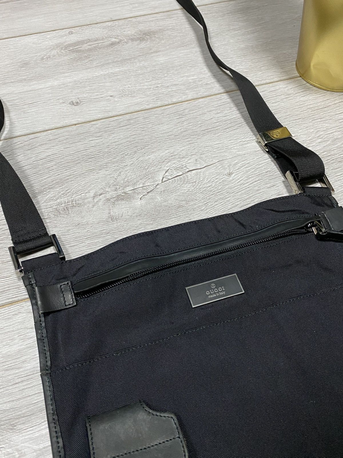 Gucci Gucci canvas leather crossbody shoulder bag Size ONE SIZE - 9 Thumbnail