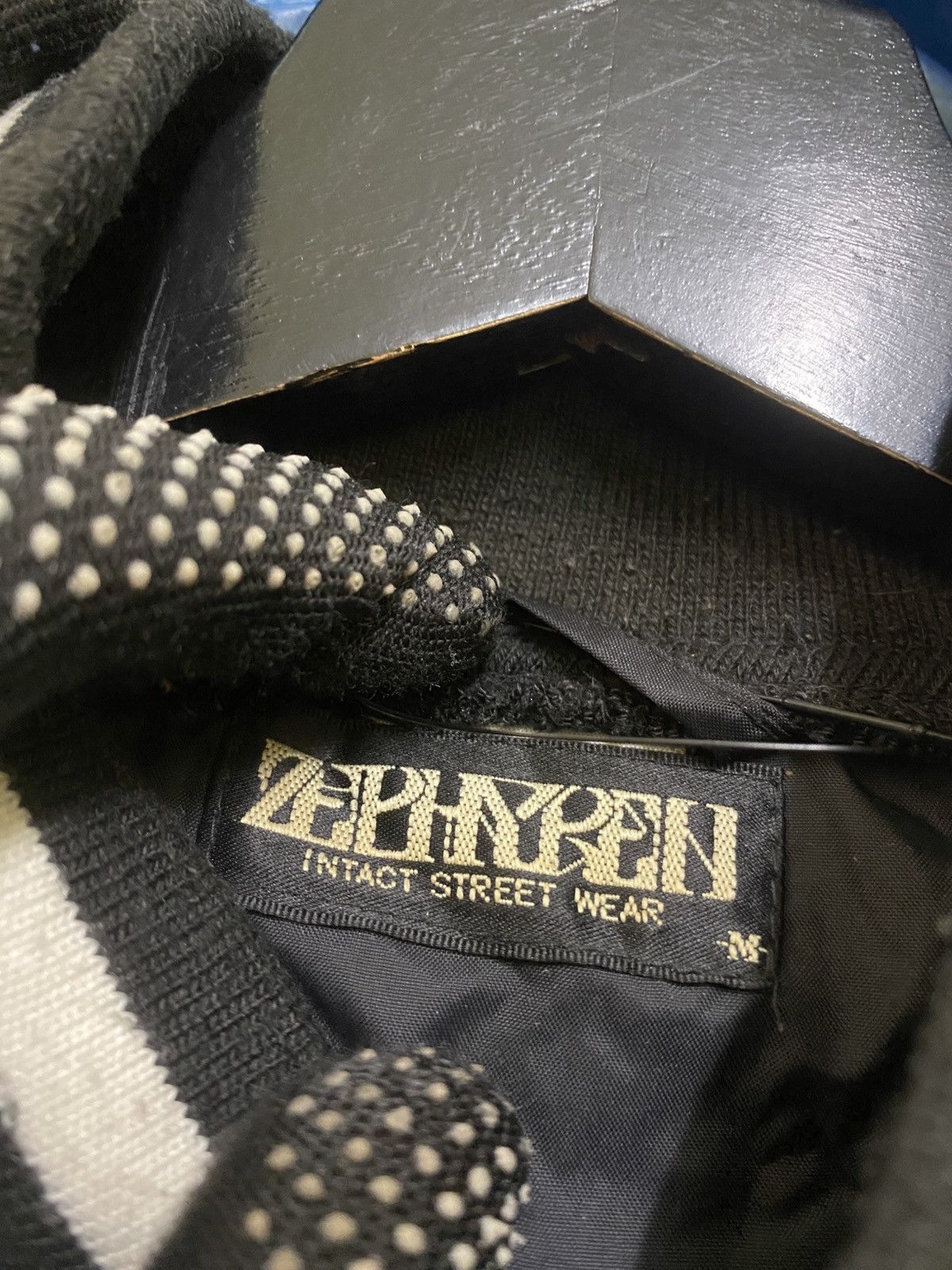 Zephyr Zephyren Japan Nylon Jacket Black Varsity Style Streetwear Size US M / EU 48-50 / 2 - 5 Thumbnail