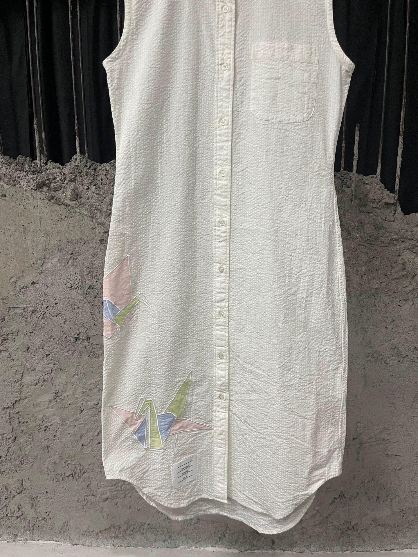 Thom Browne TB Cami Dress 38 99 New Size XS / US 0-2 / IT 36-38 - 4 Thumbnail