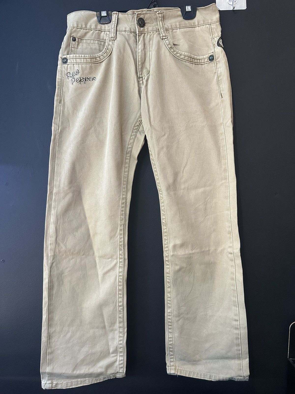 Ed Hardy × Kanye West × Vintage ED HARDY REDPEPPER Size US 30 / EU 46 - 3 Thumbnail