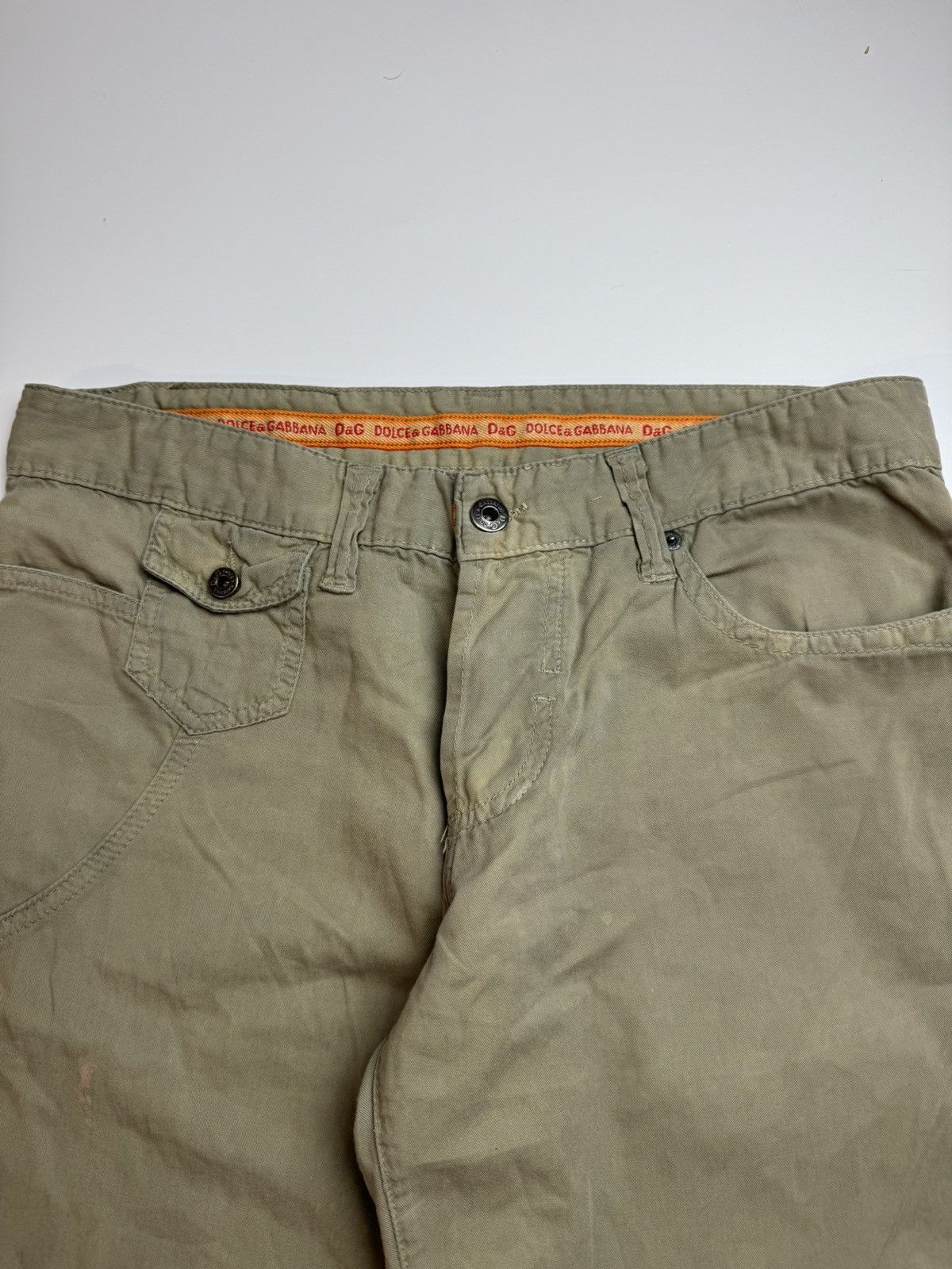 Dolce & Gabbana Vintage classic Dolce & Gabbana old money baggy pants Size US 31 - 4 Thumbnail