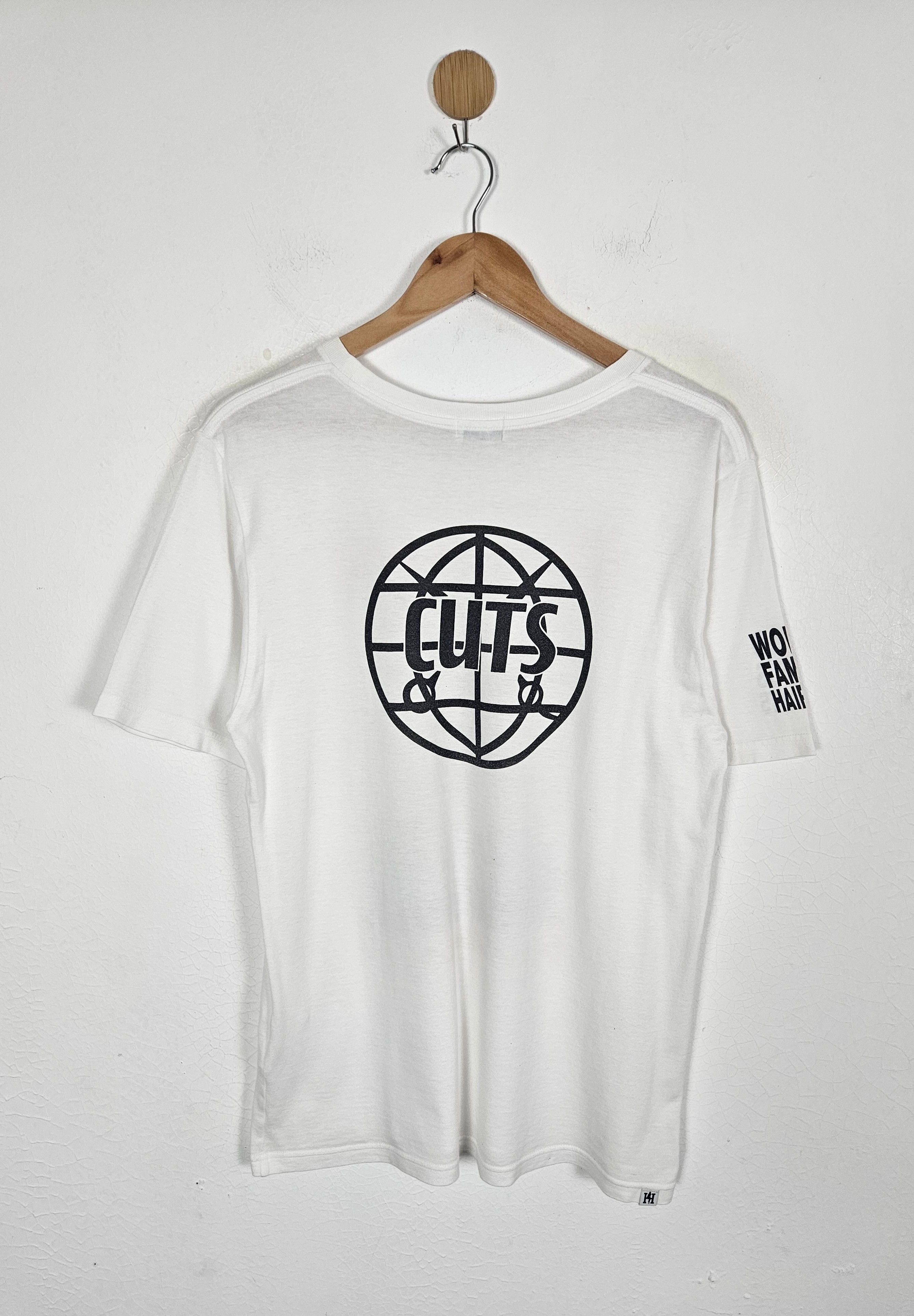 Hysteric Glamour Hysteric Glamour B yourself B beautiful Cuts tee shirt Size US L / EU 52-54 / 3 - 2 Thumbnail