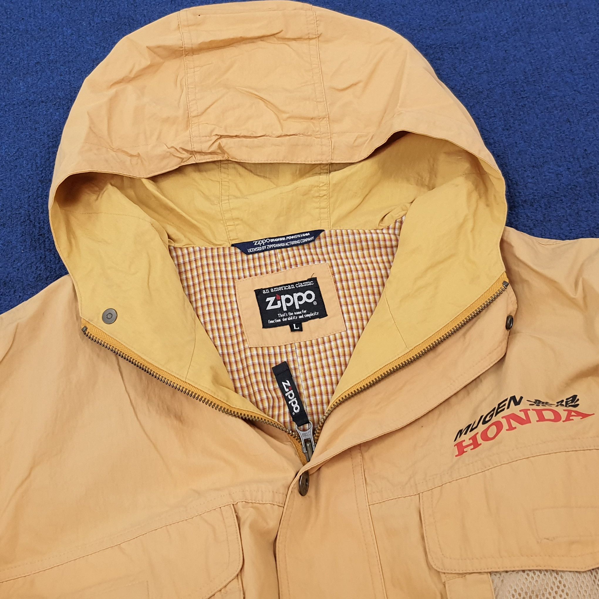 Zippo Vintage Zippo x Custom Mugen Honda Logo Jacket C271N29 Size US XL / EU 56 / 4 - 5 Thumbnail