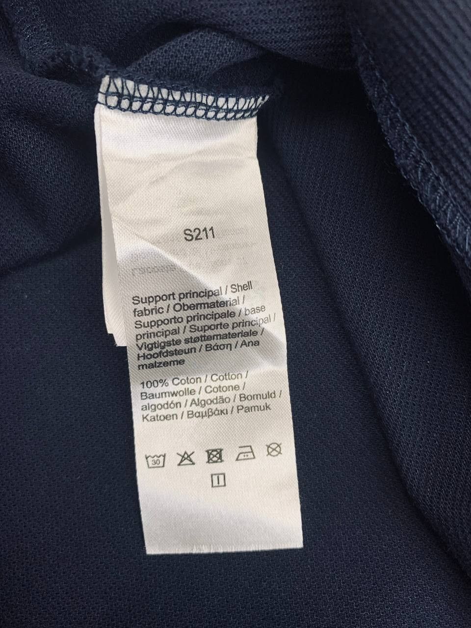 Lacoste Lacoste Sport Men's Navy Blue Polo Shirt White Trim Collar Size US M / EU 48-50 / 2 - 15 Thumbnail