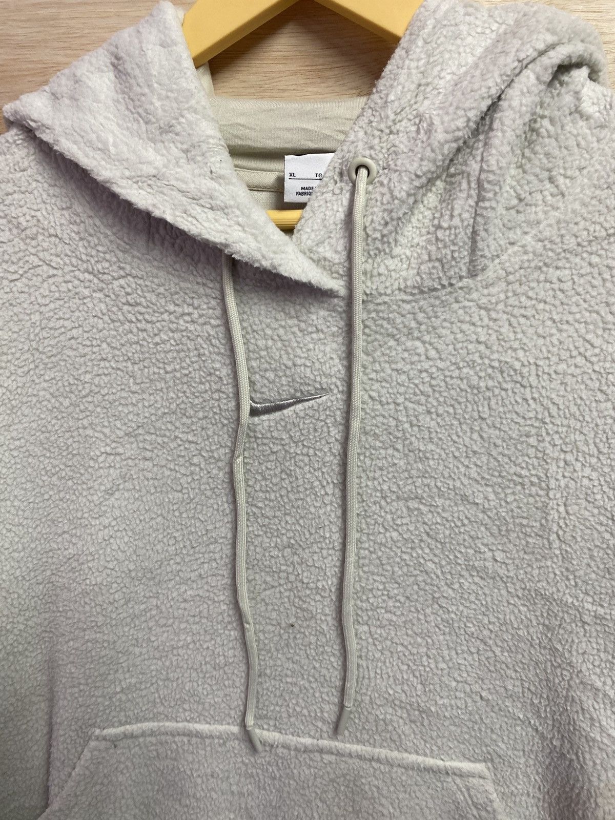 Nike Nike centre logo fleece hoodie Size US XL / EU 56 / 4 - 4 Thumbnail