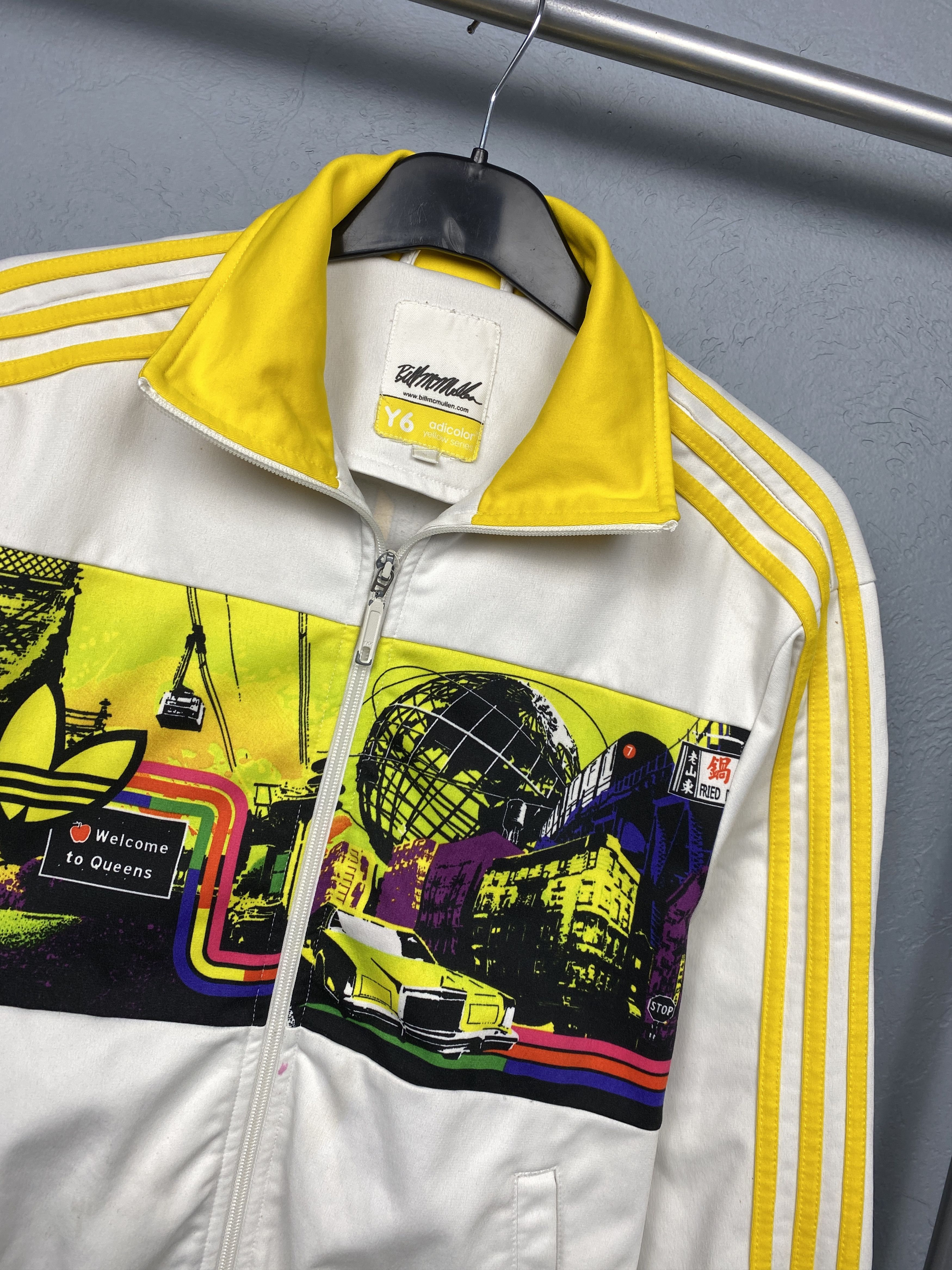Adidas Adidas Originals Vintage Y6 Bill Mcmullen Queens NYC Jacket Size US S / EU 44-46 / 1 - 2 Thumbnail