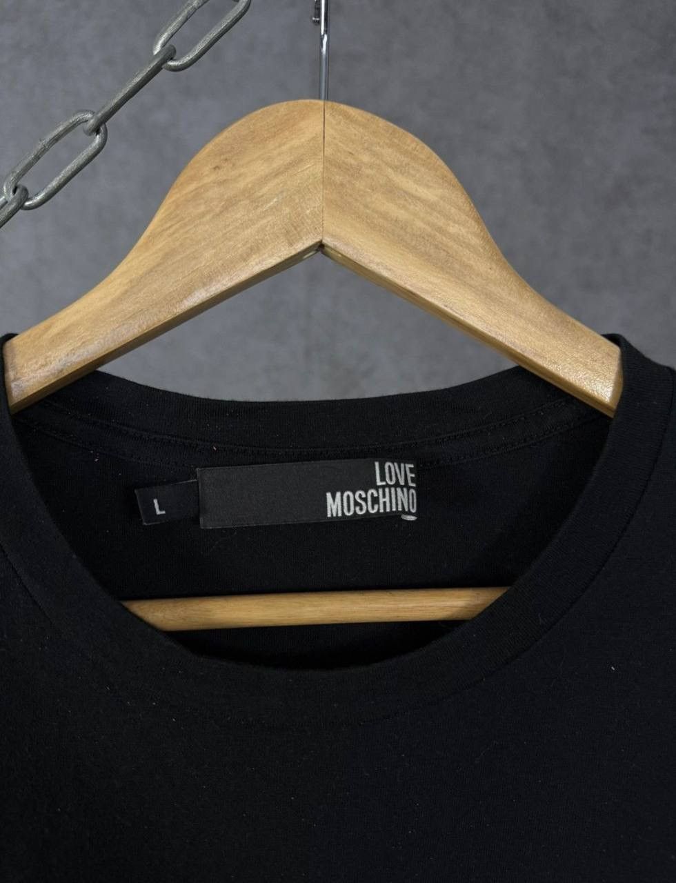 Moschino Love Moschino luxury designer tee Size US L / EU 52-54 / 3 - 5 Thumbnail