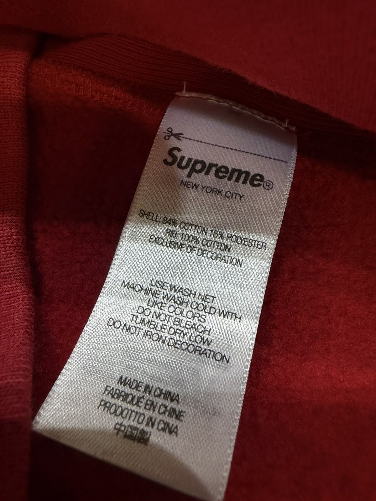 Supreme Supreme Washed Box Logo Crewneck Size US L / EU 52-54 / 3 - 5 Thumbnail