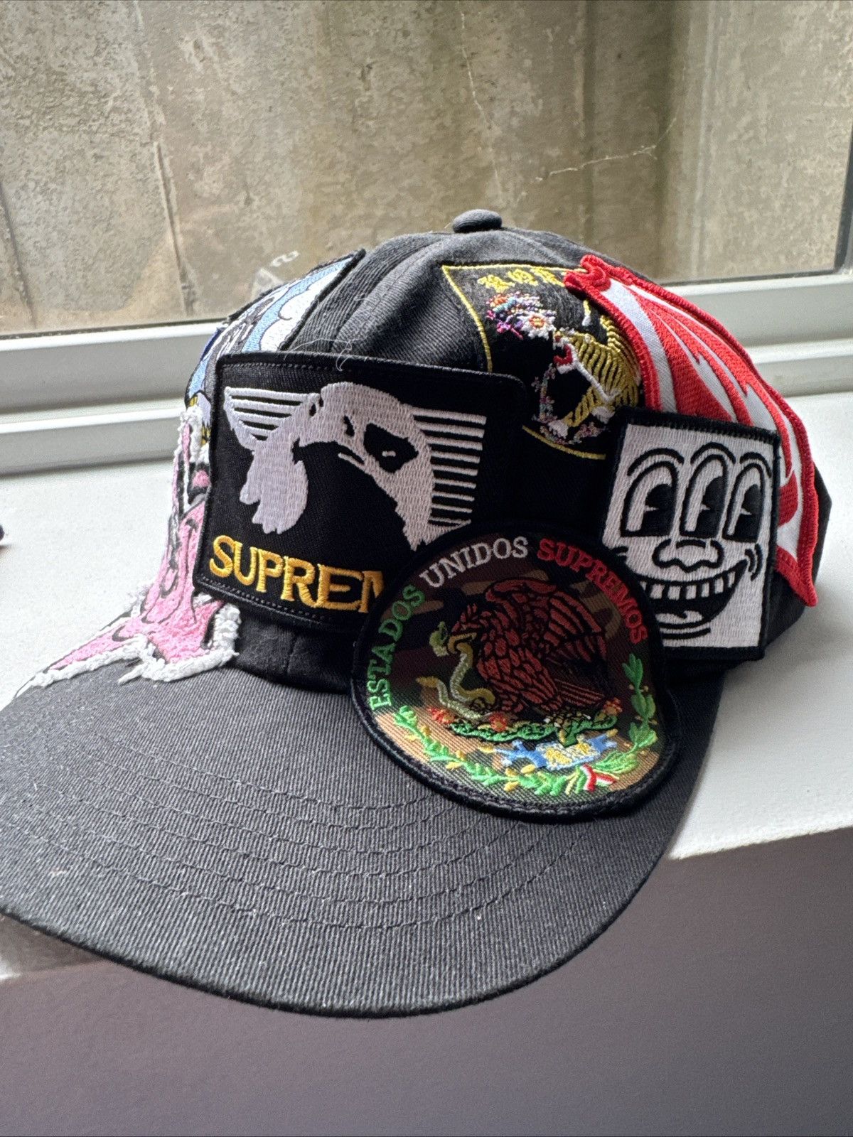 帽子 Supreme Patches 6-Panel Supreme Patches 6-Panel (SS25) - $88