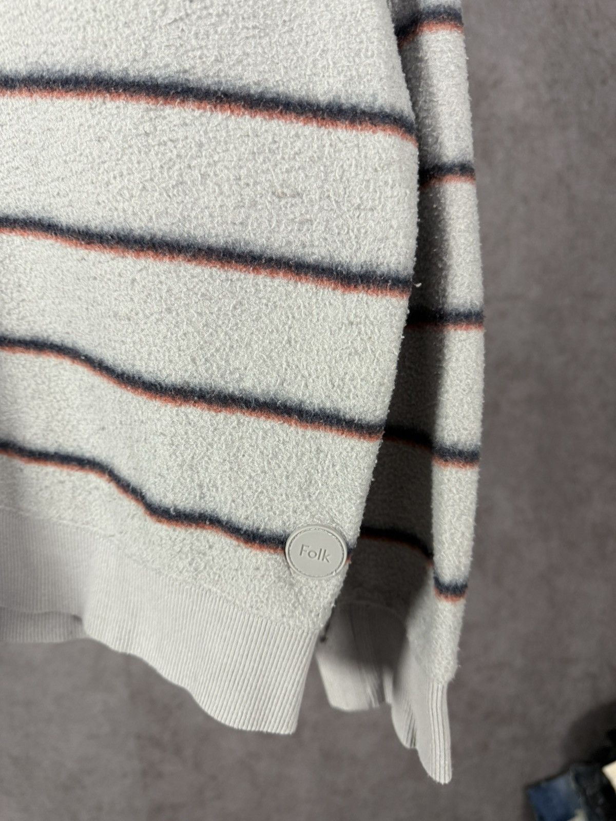 Folk Folk designer striped sweatshirt Size US M / EU 48-50 / 2 - 3 Thumbnail