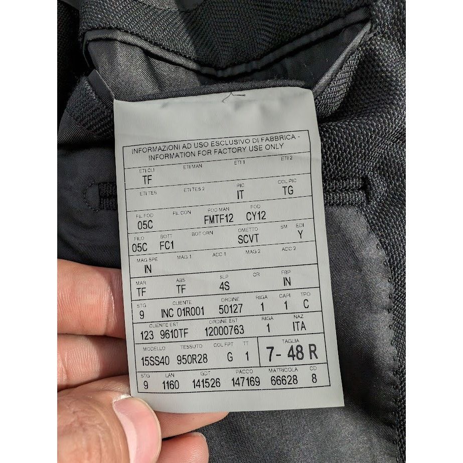 Tom Ford o1rshd1 Blazer jacket in Black Size US M / EU 48-50 / 2 - 16 Thumbnail