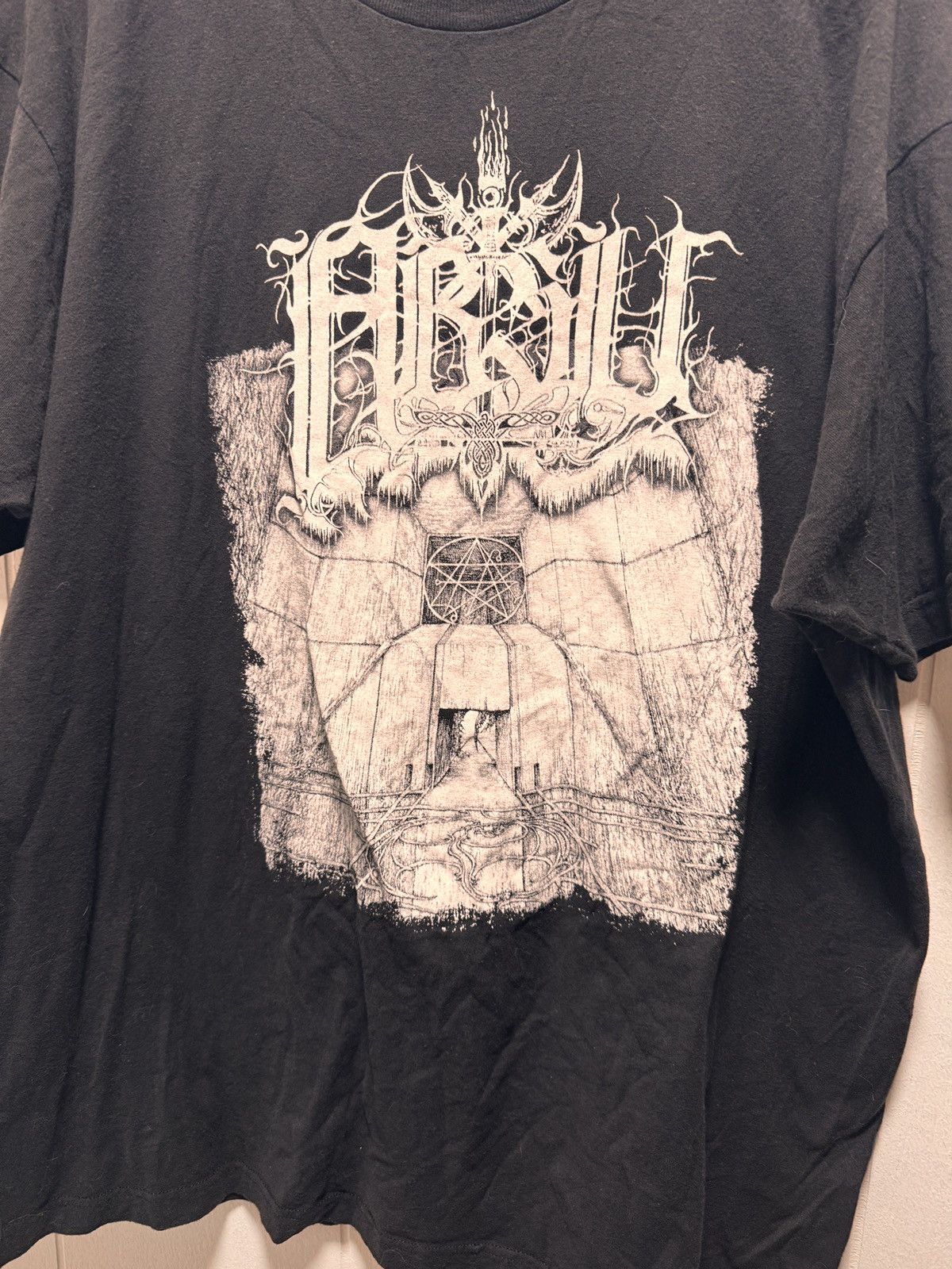Tultex Absu T Shirt Vintage Size US XL / EU 56 / 4 - 2 Thumbnail