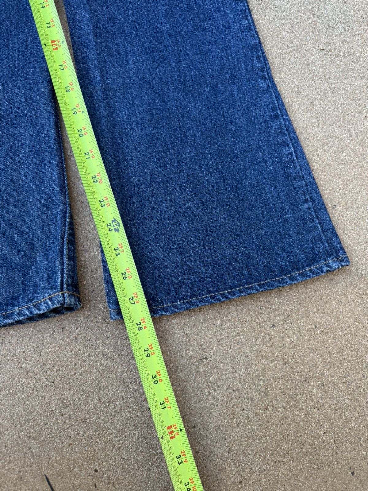 Levi's Vtg 70’s Levi’s 646 Orange Tab Bellbottom Flare Jeans 34x28 Size US 34 / EU 50 - 10 Thumbnail