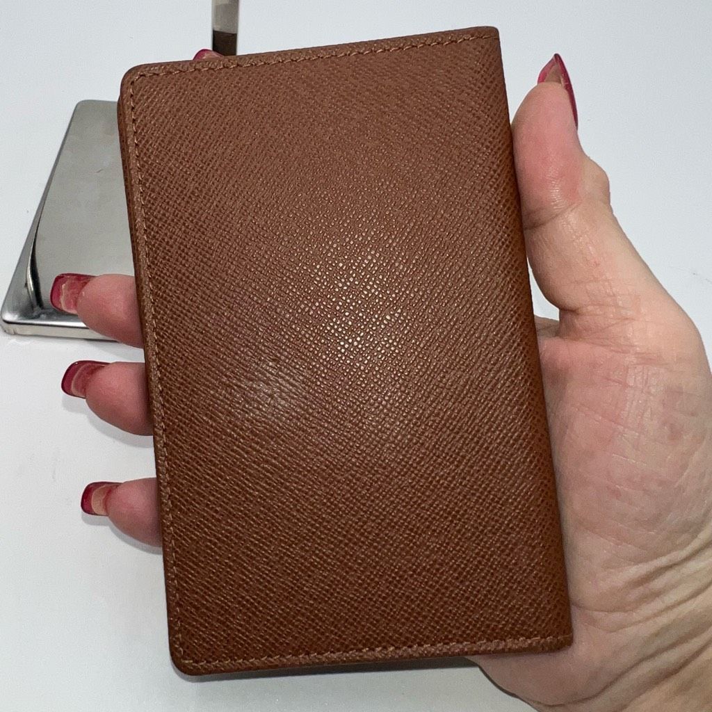 Louis Vuitton Louis Vuitton Porte 2 Cartes Vertical Brown Taiga Leather Ca Size ONE SIZE - 3 Thumbnail