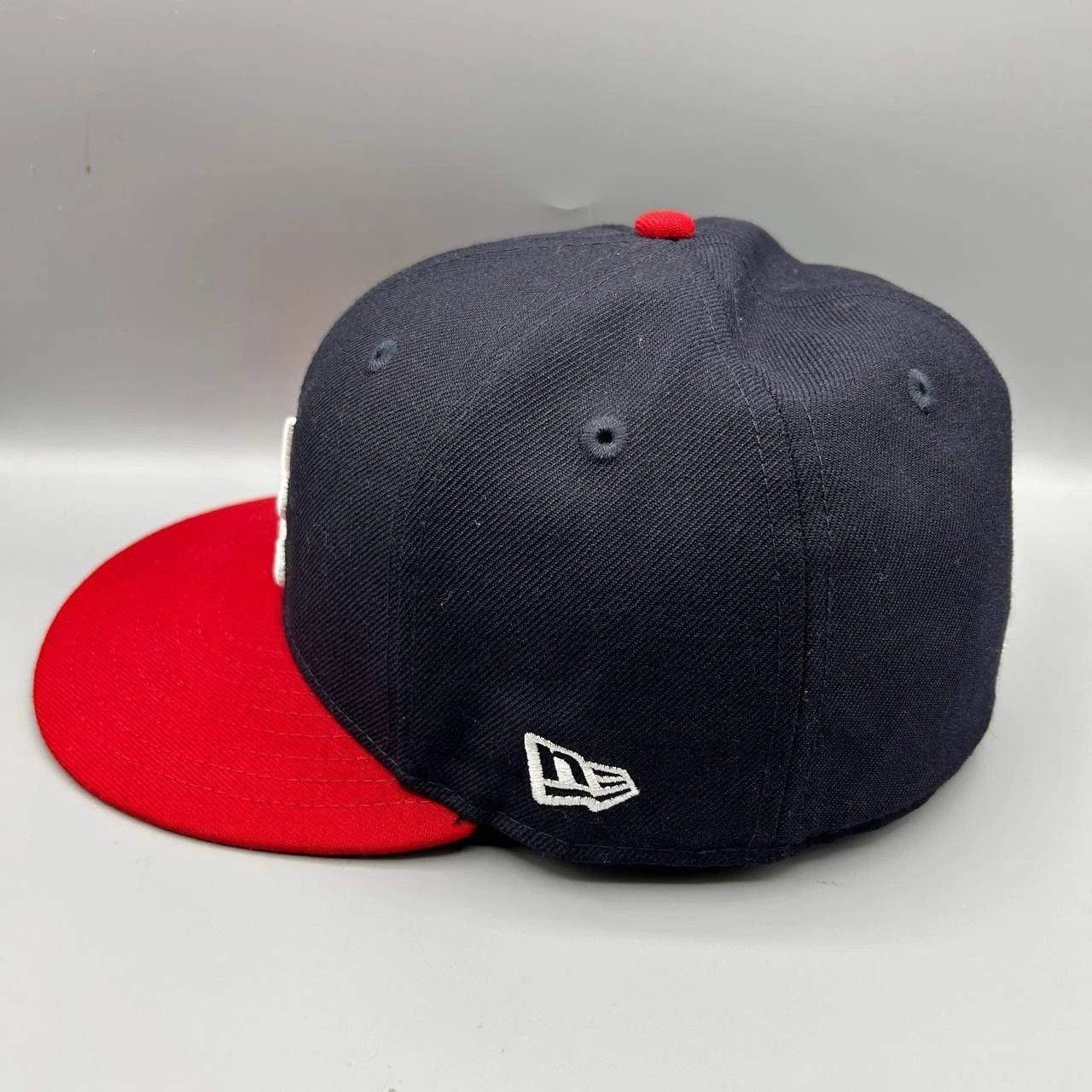 New Era Atlanta Braves Hat Men 7 3/8 Paisley MLB Fitted Cap Wool Size ONE SIZE - 8 Thumbnail