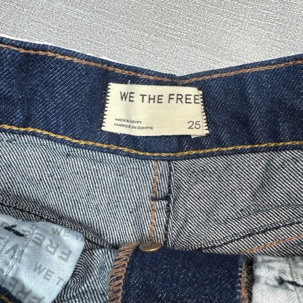 Free People NWT New Free People We The Free Relaxed Capri In Rinse Jean Size 25" / US 0 / IT 36 - 5 Thumbnail