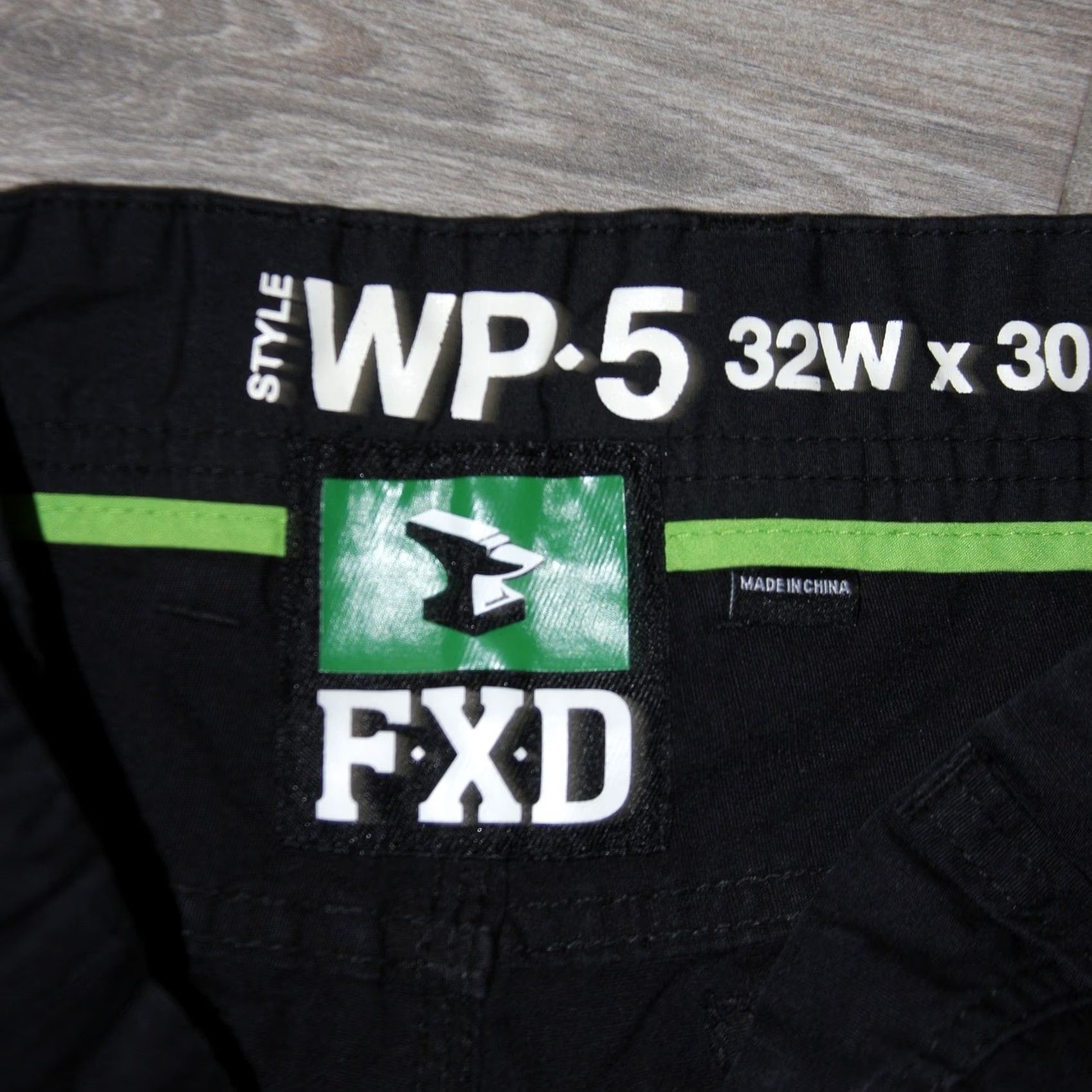 Vintage FXD Cargo Work Pants Mens 32x30 Black Size US 32 / EU 48 - 5 Thumbnail
