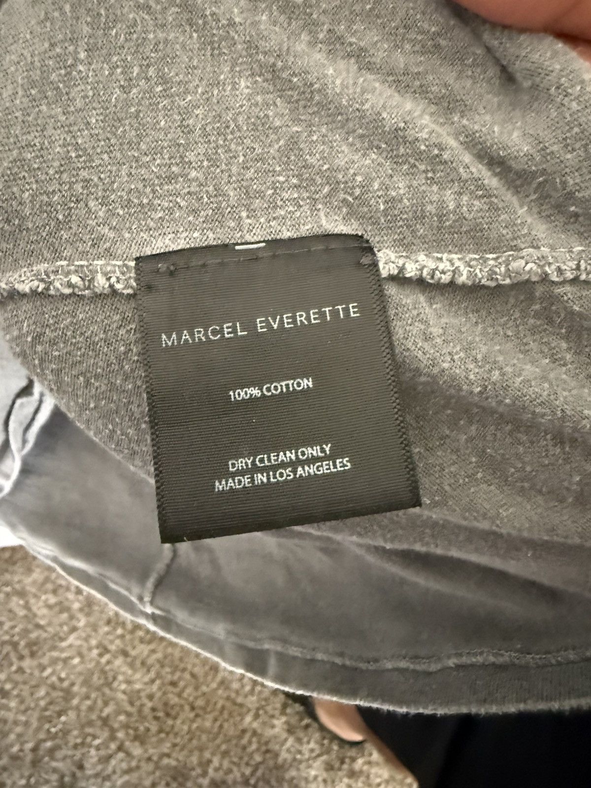 Marcel Everette Marcel Everette oil washed overlock shirt Size US XL / EU 56 / 4 - 4 Thumbnail