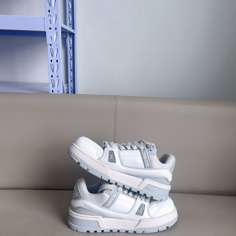 Louis Vuitton Louis Vuitton Trainer Low-Top Sneakers for Men -2508 Size US 10.5 / EU 43-44 - 6 Thumbnail