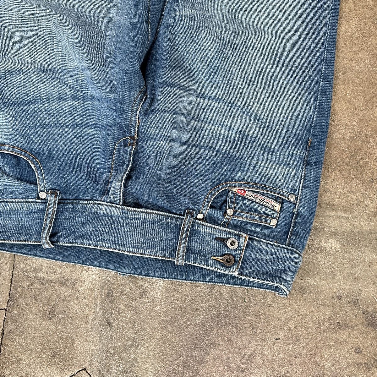 Diesel VINTAGE Y2K DIESEL LOW RISE DENIM PANTS Size 30" / US 8 / IT 44 - 5 Thumbnail