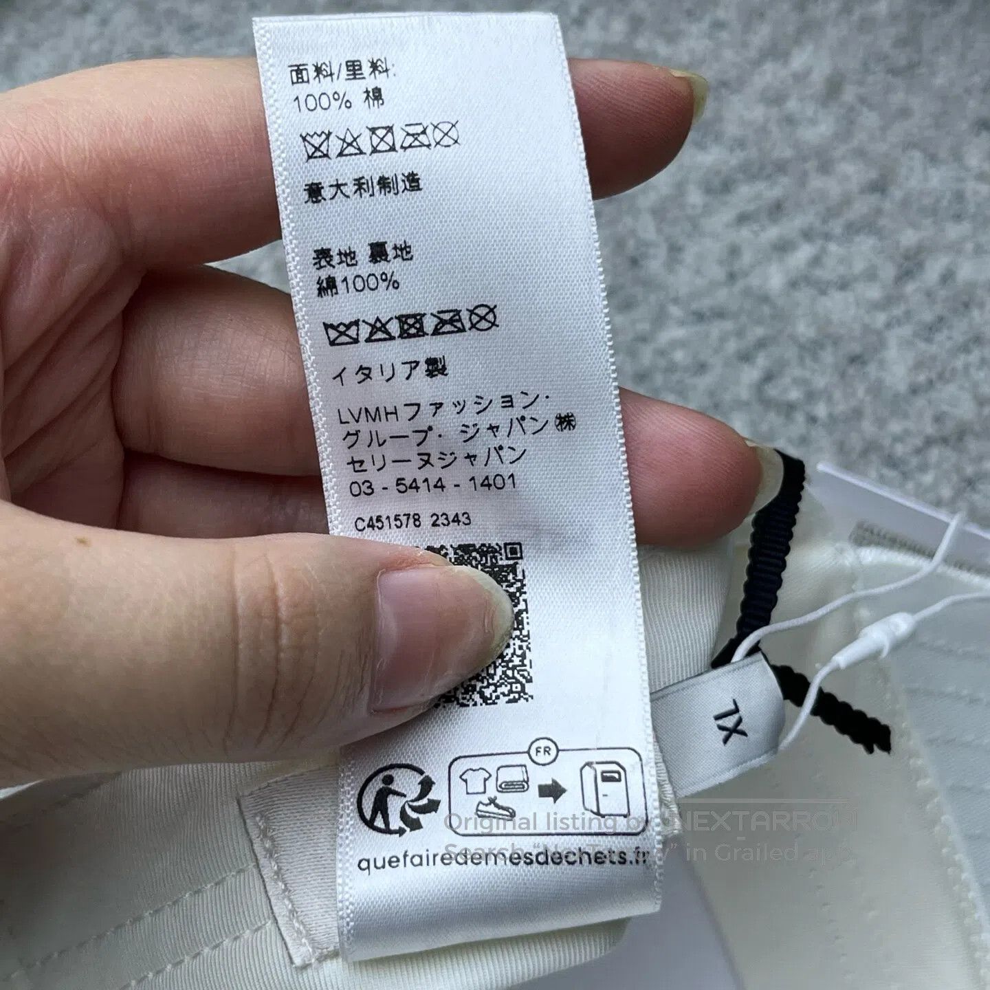 Celine CELINE size L Stylish, modern cotton duckbill cap| Size ONE SIZE - 5 Thumbnail