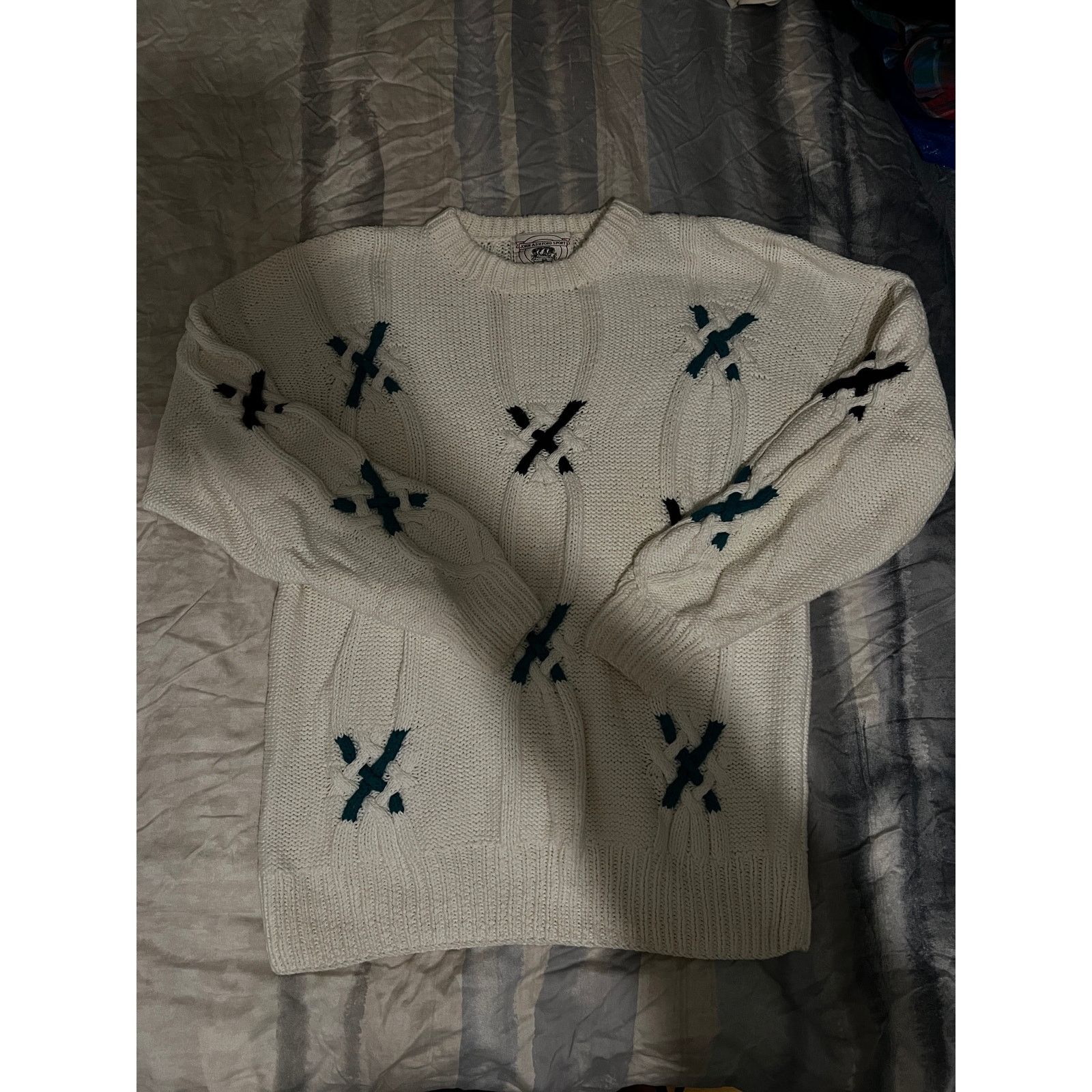 John Ashford John Ashford Sport Hard Knits heavy cotton sweater sz L NWOT Size US L / EU 52-54 / 3 - 1 Thumbnail