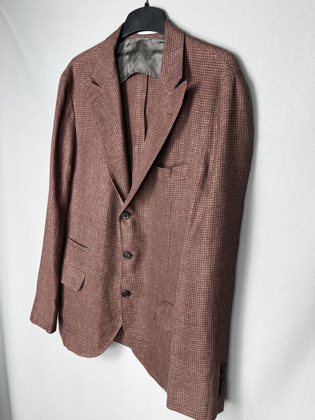 Brunello Cucinelli brunello cucinelli linen blazer jacket size 50 Size 50R - 3 Thumbnail