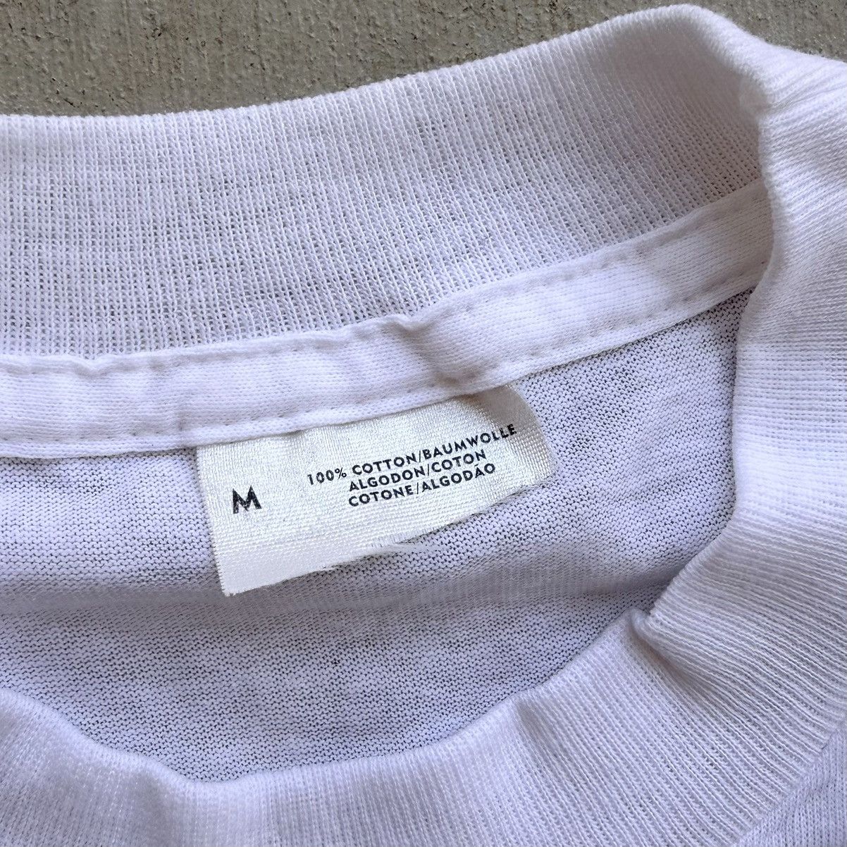 Vintage Vintage Art Tee Raffaelo Cherubs 90s Single Stitch Medium Size US L / EU 52-54 / 3 - 3 Thumbnail