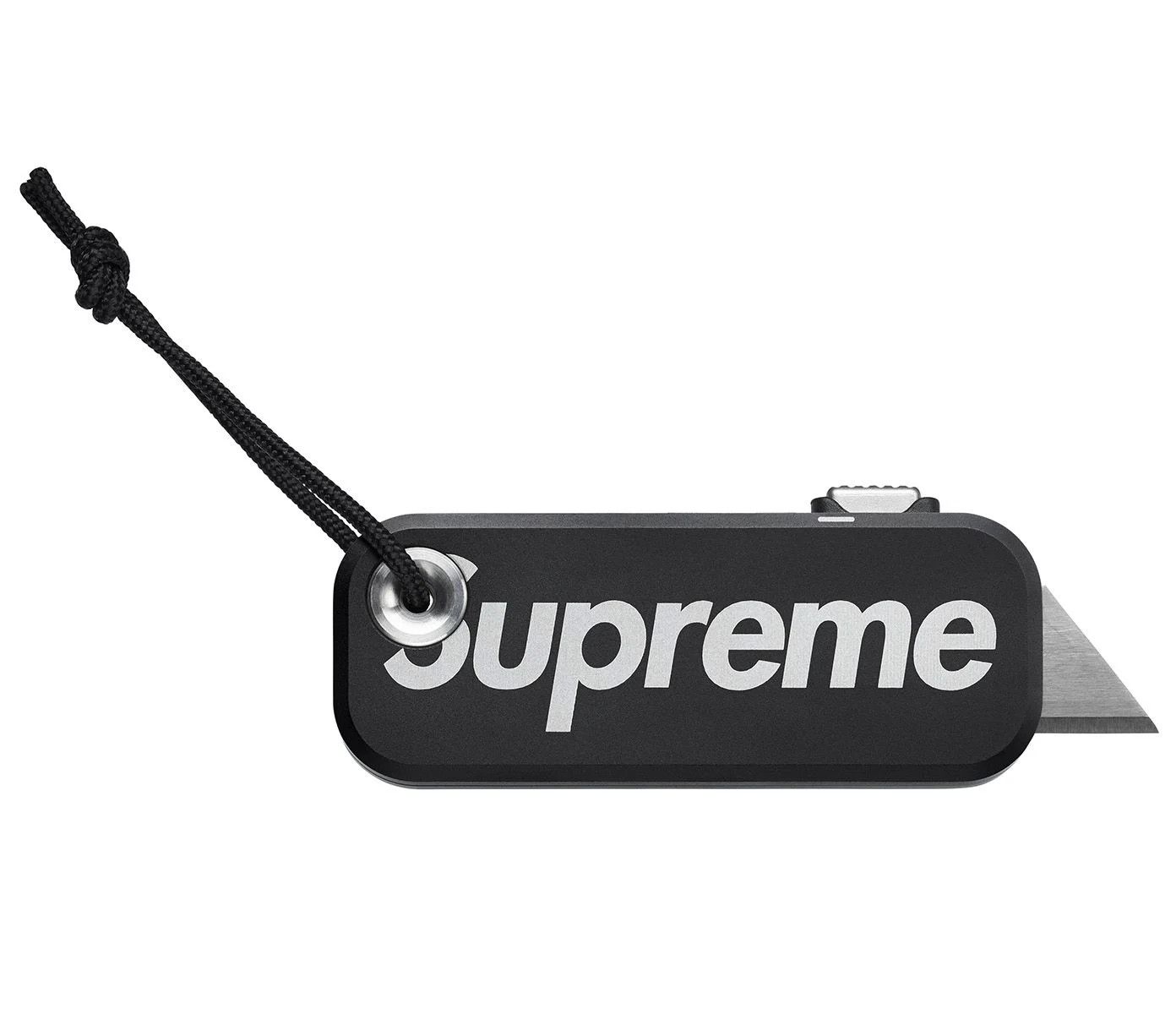 image of Supreme James Brand Palmer Utility Knife in Black, Men's