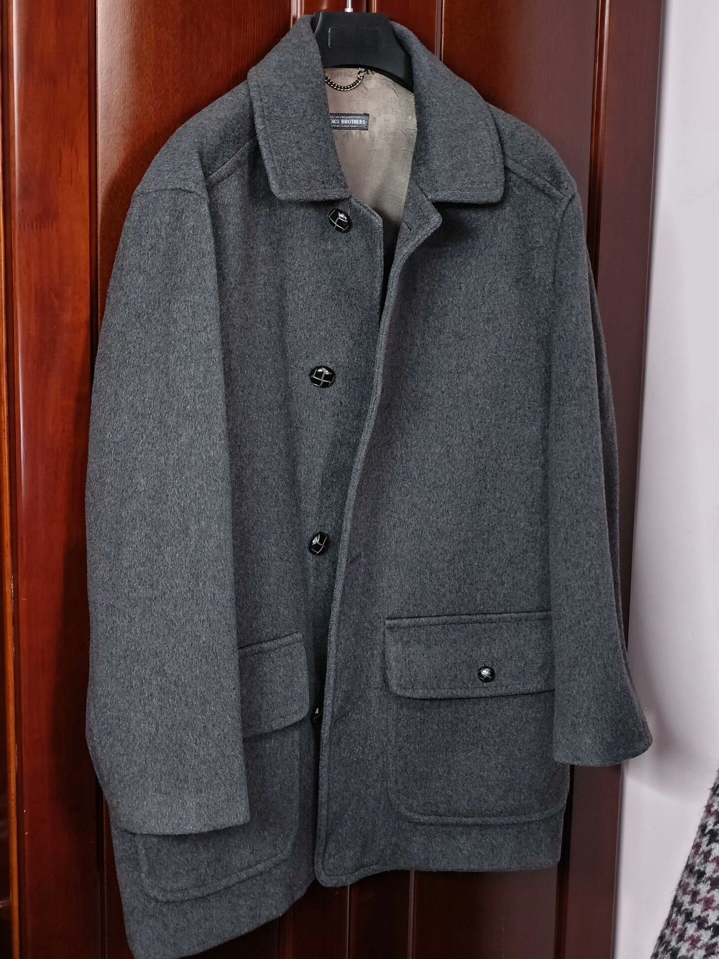 Brooks Brothers Brooks Brothers Wool Blend Overcoat Size US M / EU 48-50 / 2 - 1 Thumbnail