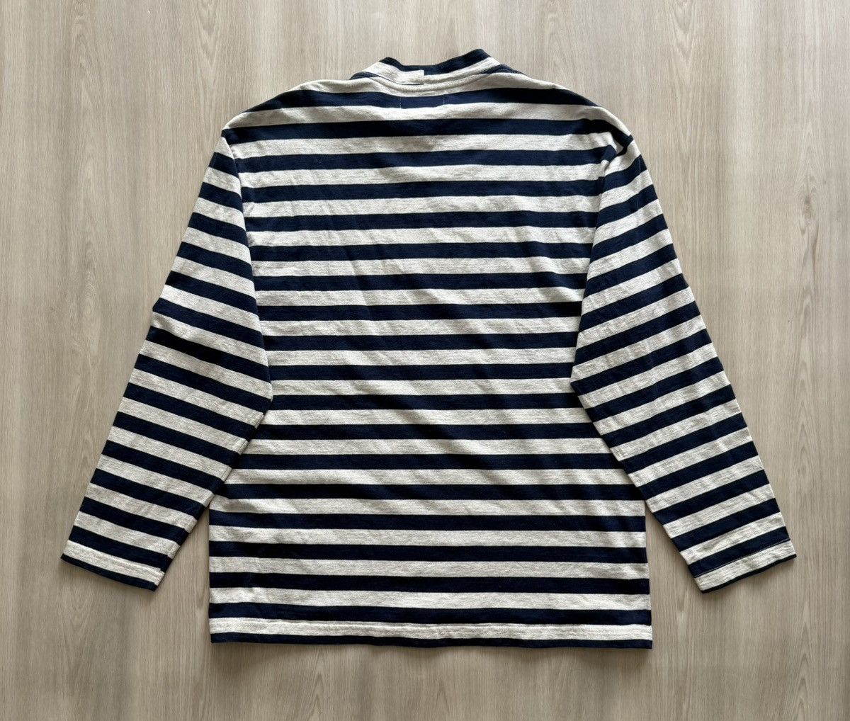 Gustin Vintage Guess Jeans USA Stripe Long Sleeve Sz M Made in USA Size US M / EU 48-50 / 2 - 6 Thumbnail