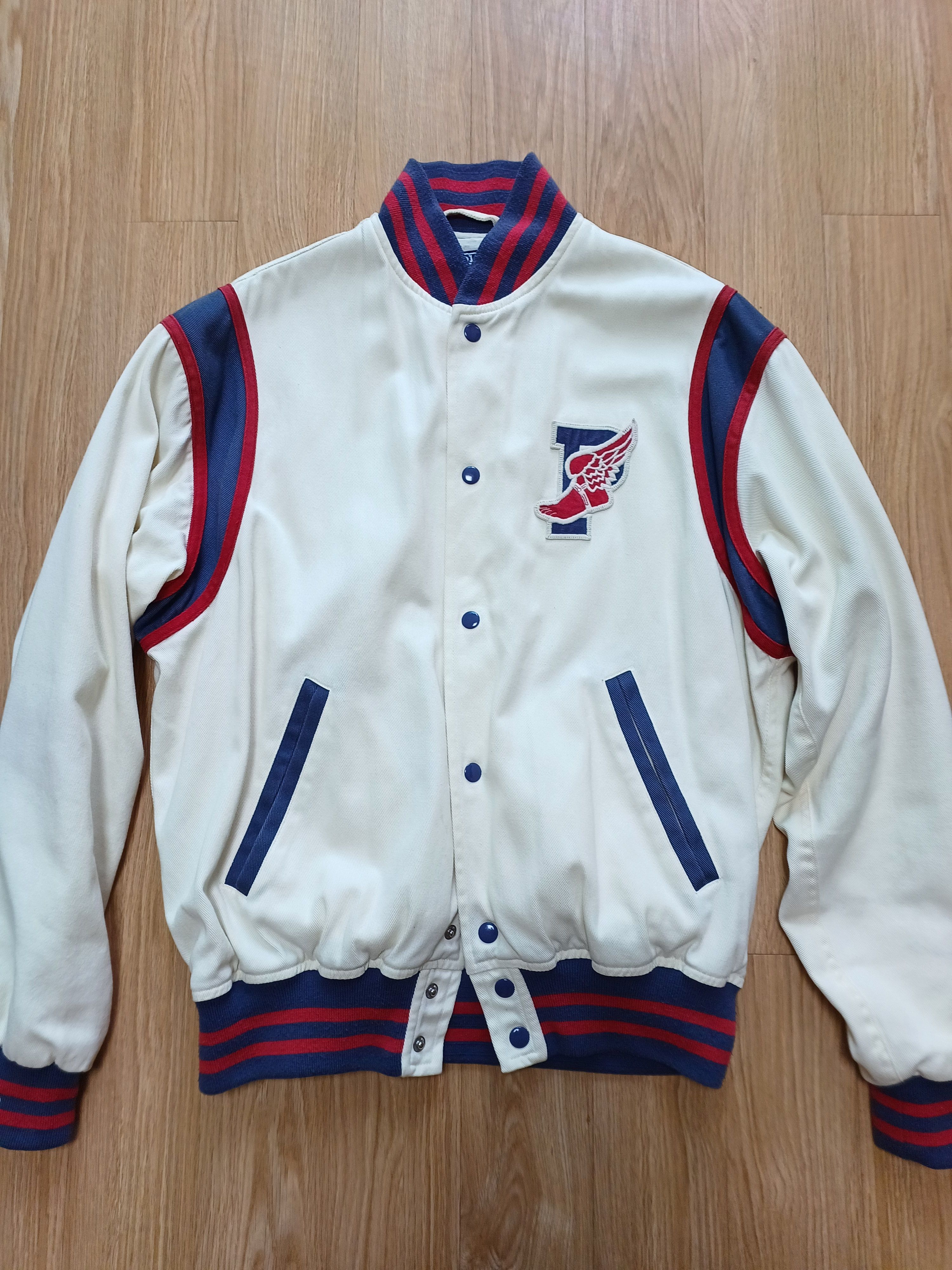 P wing baseball jacket hotsell