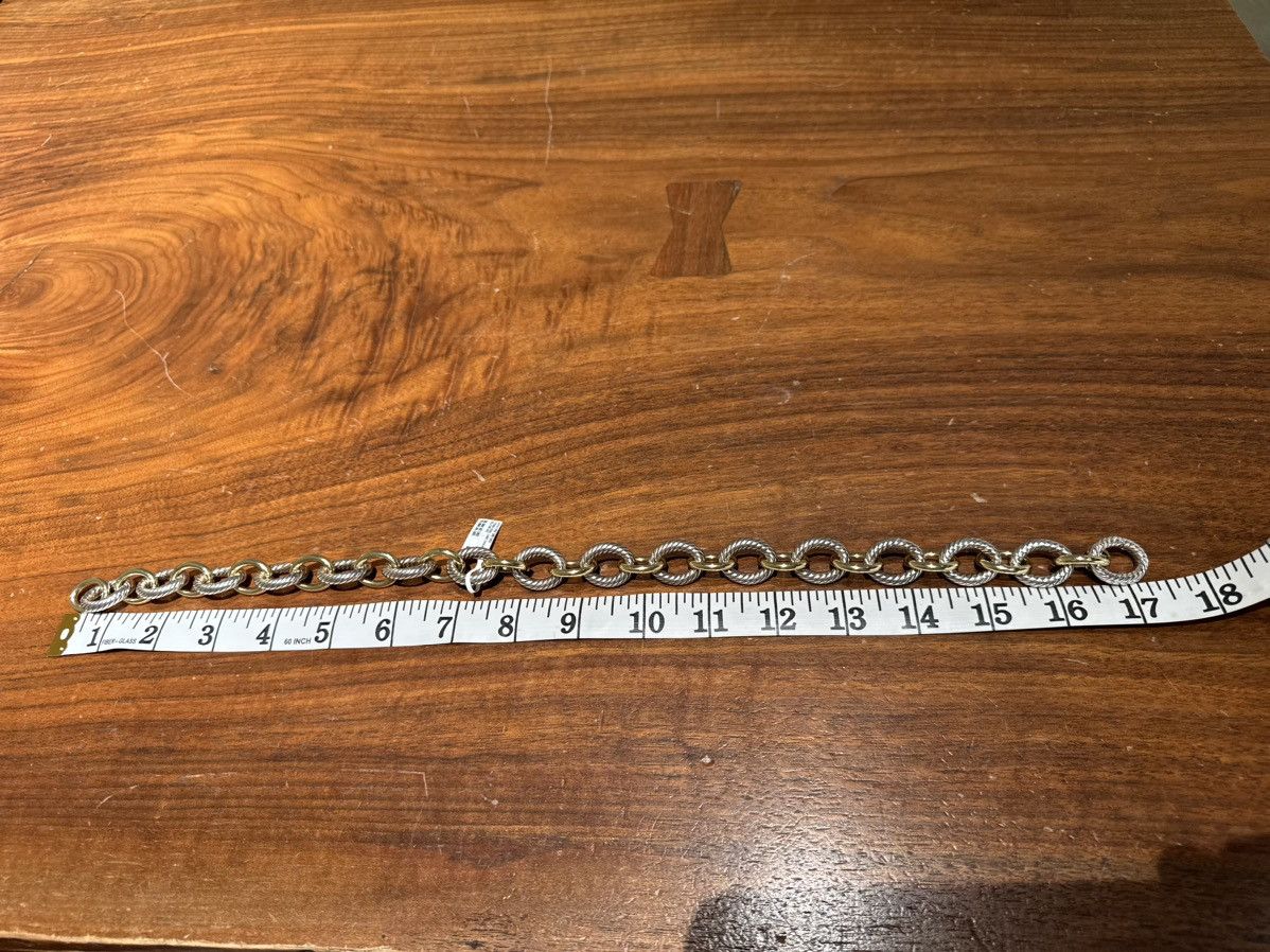 David Yurman o1w1db10525 CH0143 Size:6/Necklace in Silver/Golden Size ONE SIZE - 3 Thumbnail