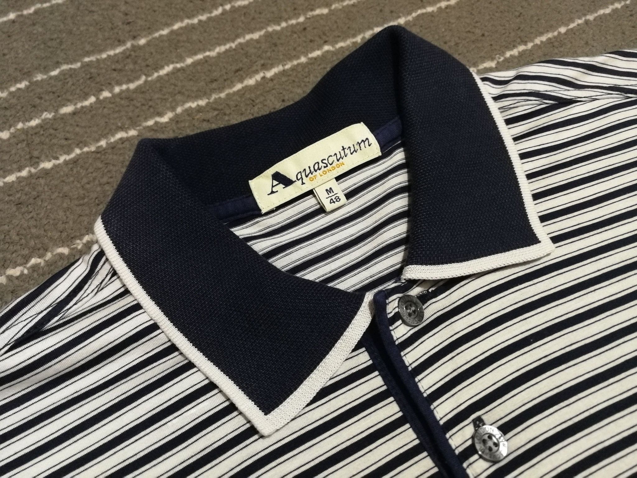Aquascutum Aquascutum of london polo tee S 1904 Size US S / EU 44-46 / 1 - 8 Thumbnail