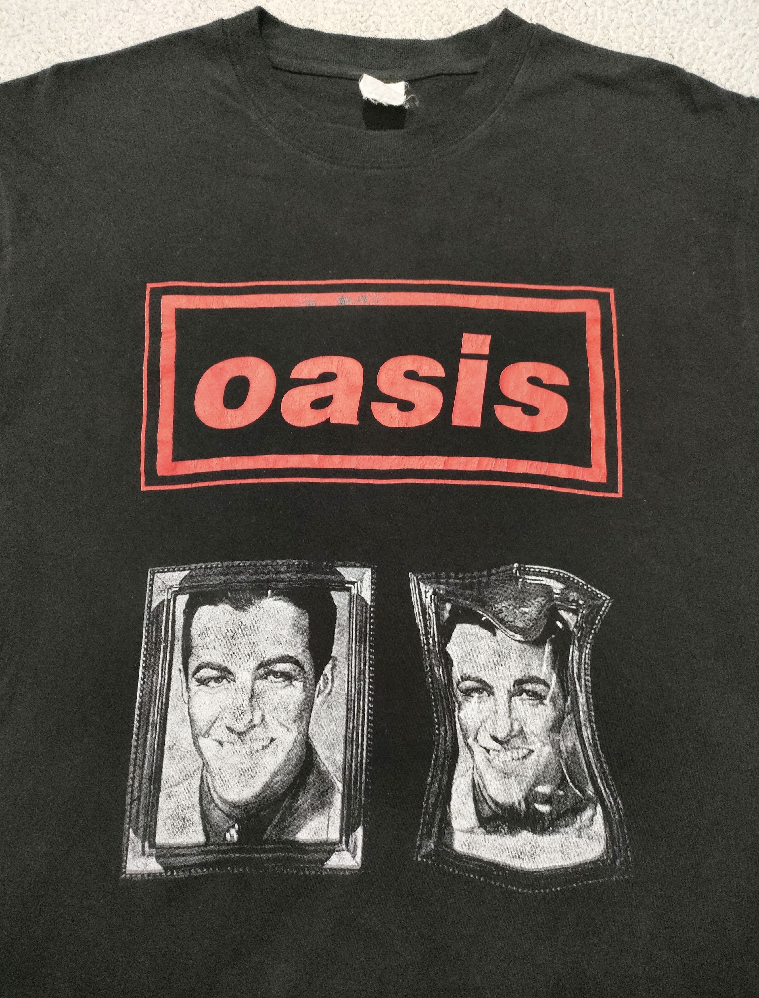 Band Tees 90s OASIS 'Shakermaker' Long Sleeve Vintage Tee Size US XL / EU 56 / 4 - 7 Thumbnail