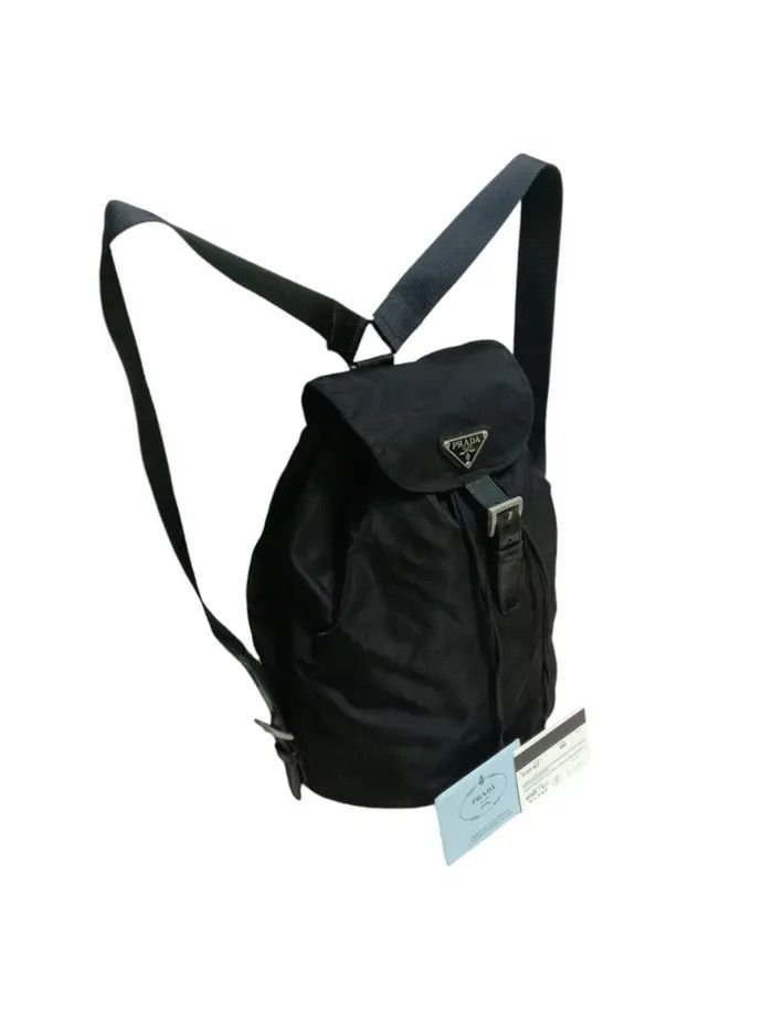 Prada Authentic Prada Nylon Backpack Like New Size ONE SIZE - 13 Thumbnail