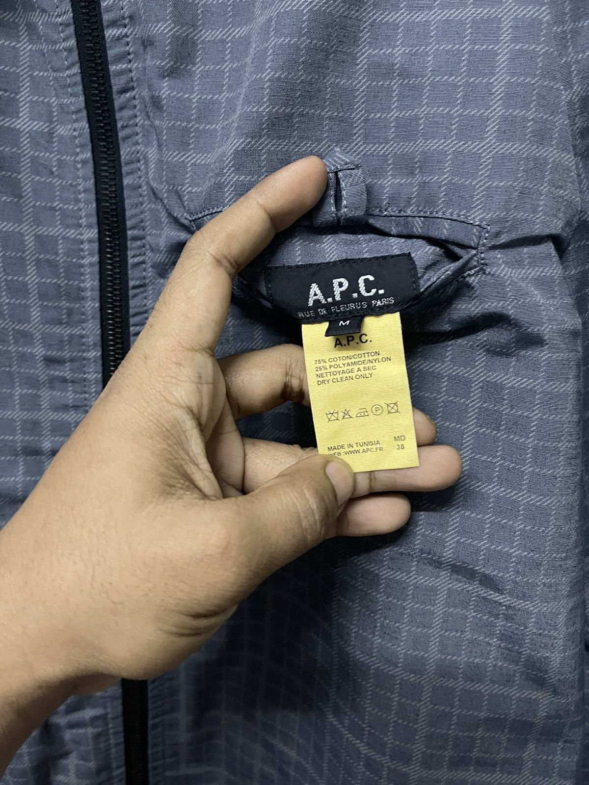 A.P.C. 90s A.P.C REVERSIBLE LIGHT JACKET RARE Size US M / EU 48-50 / 2 - 9 Thumbnail
