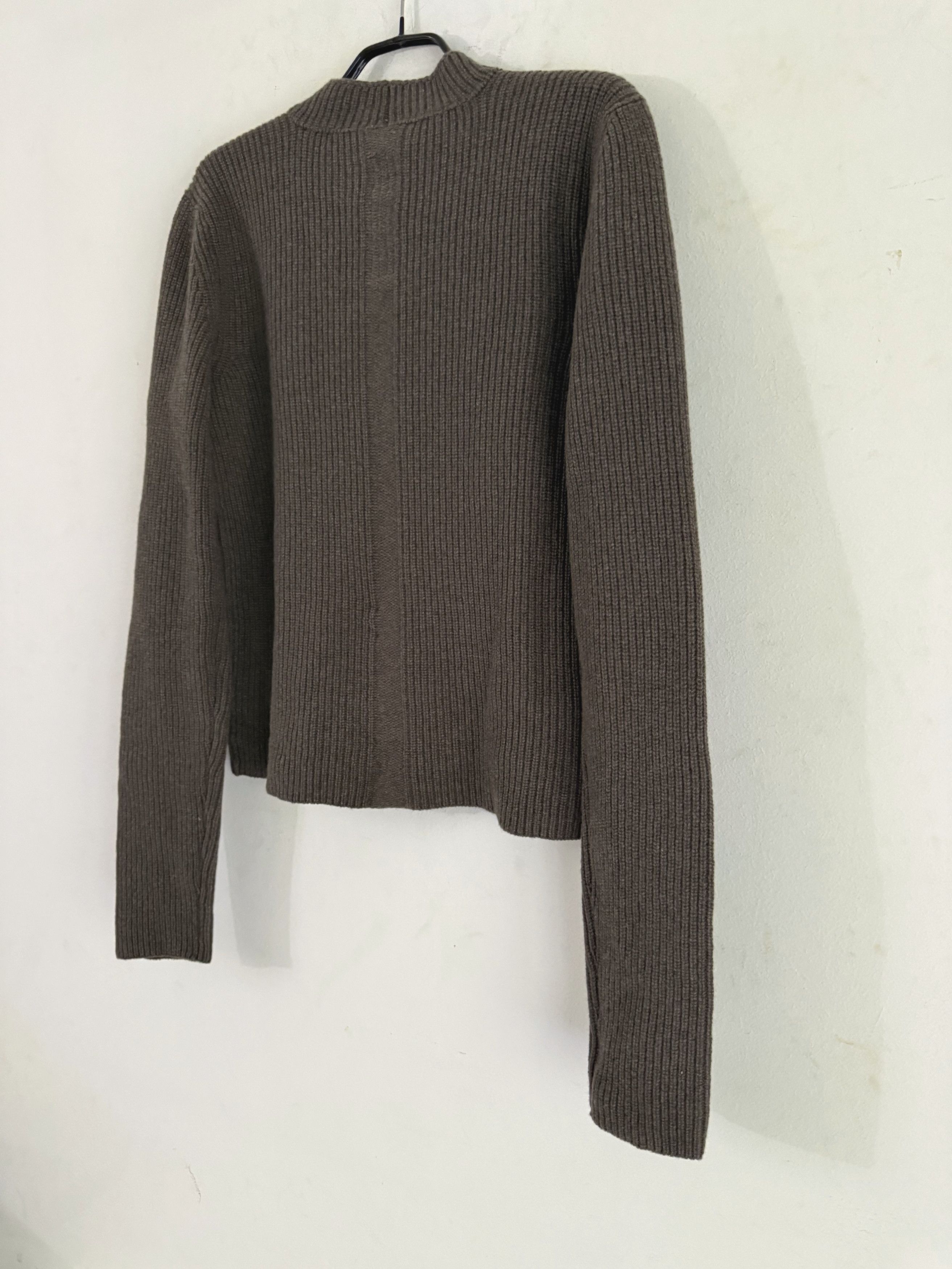 Rick Owens Ribbed Cashmere Sweater Size US L / EU 52-54 / 3 - 7 Thumbnail